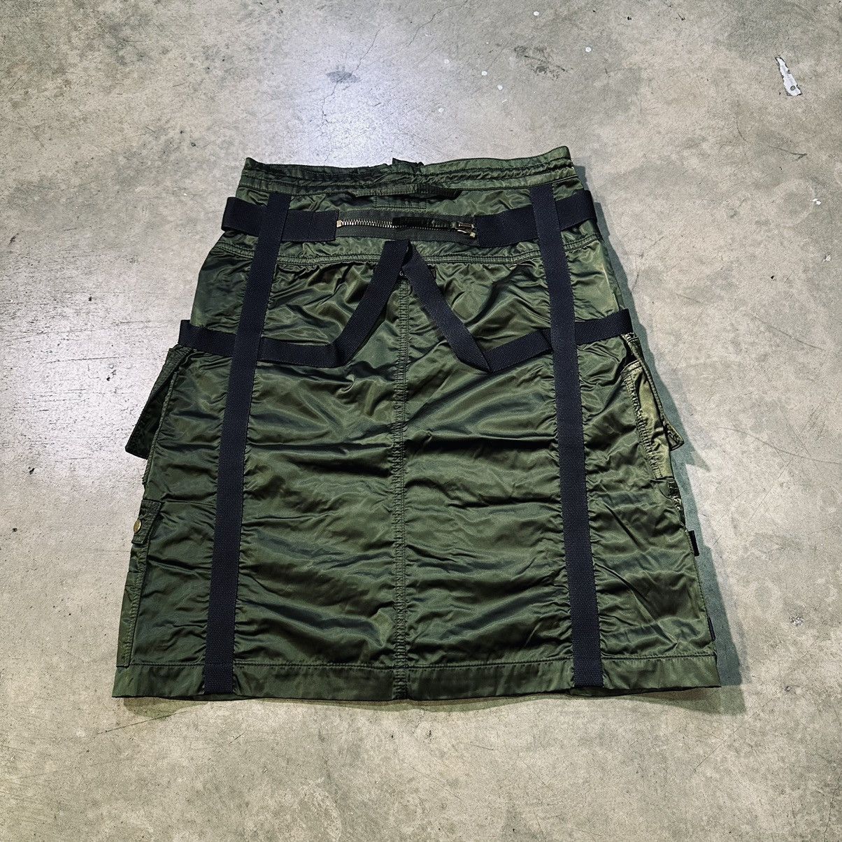 Jean Paul Gaultier AW03 Jean Paul Gaultier Bondage Skirt Size 30" / US 8 / IT 44 - 2 Thumbnail