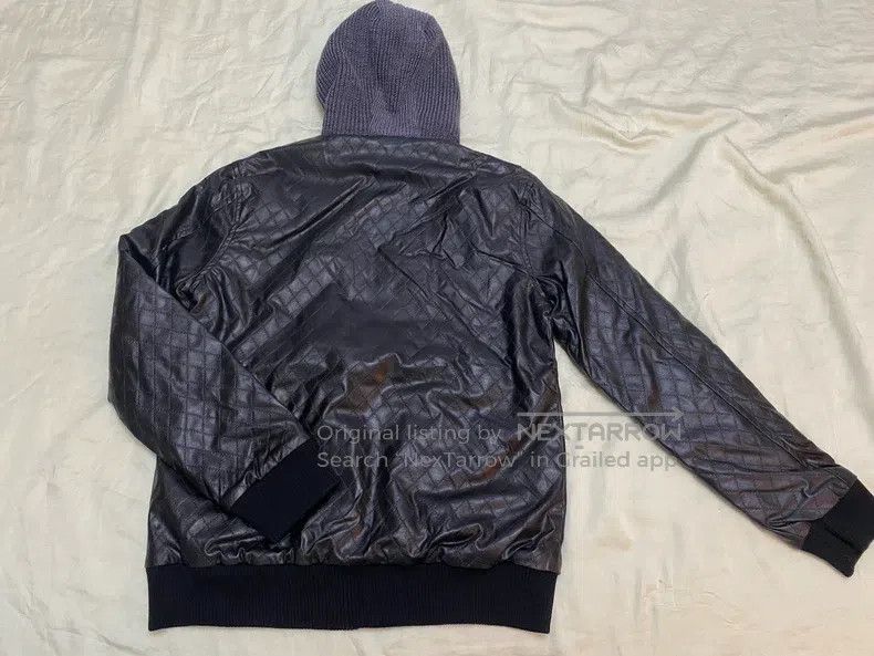 Junya Watanabe Junya Watanabe Leather and Cotton Jacket Size US XL / EU 56 / 4 - 8 Thumbnail