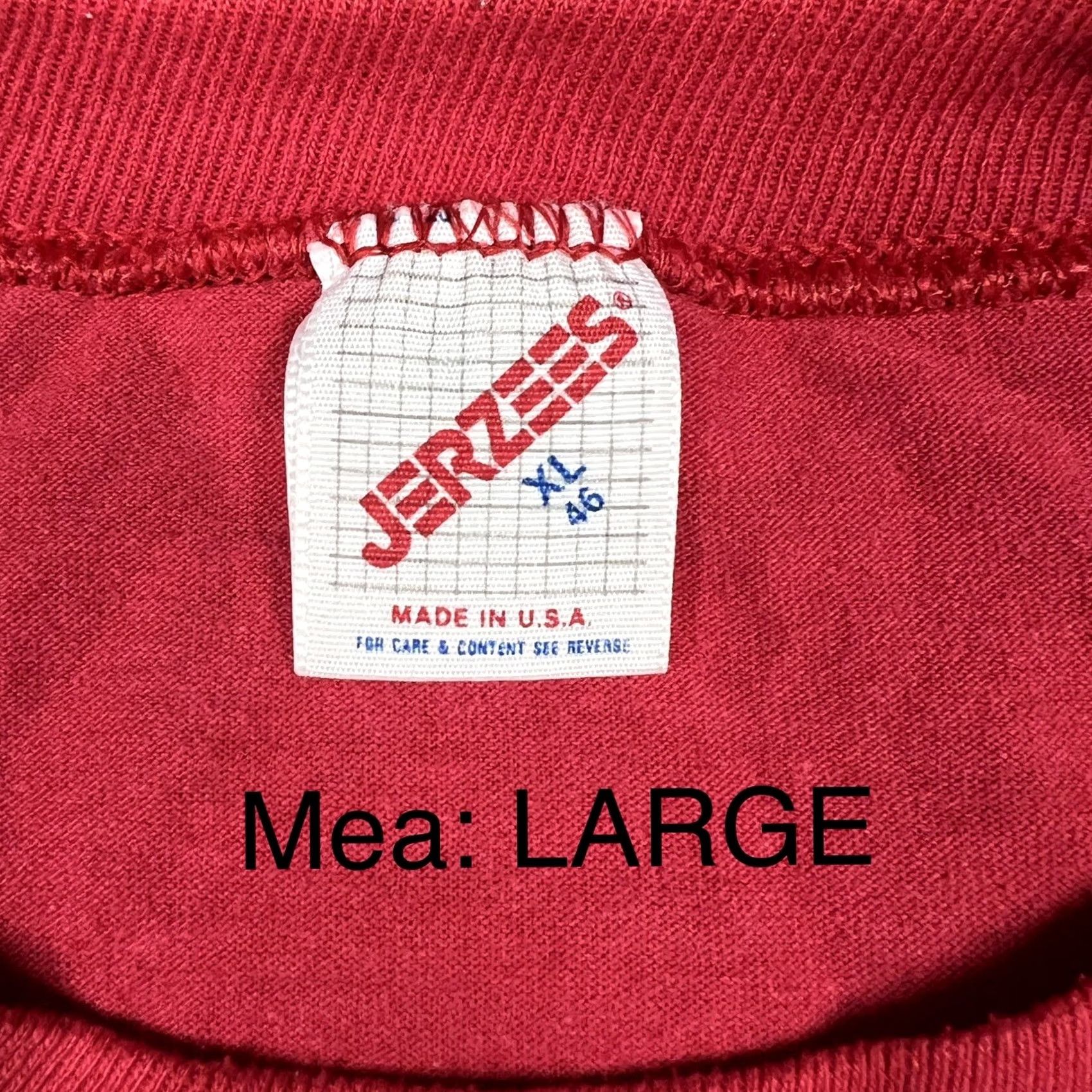 Jerzees VINTAGE Jerzees T-Shirt Size US L / EU 52-54 / 3 - 2 Thumbnail