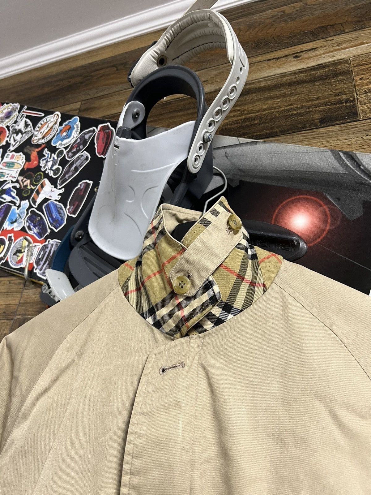 Burberry Vintage Burberrys England Men's Beige Nova Check Jacket Size US M / EU 48-50 / 2 - 4 Thumbnail