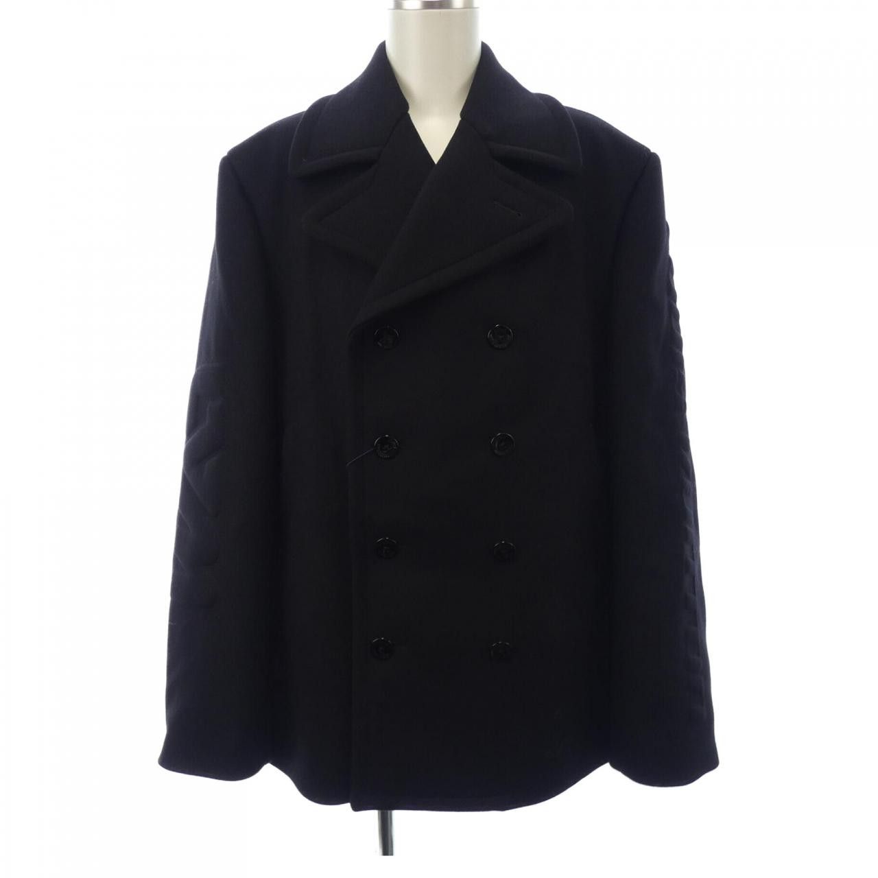 Louis Vuitton Louis Vuitton Louis Vuitton Peacoat Wool Coat Others Outerwear HLC01WDD1 DUTY FREE for USA Size ONE SIZE - 1 Thumbnail