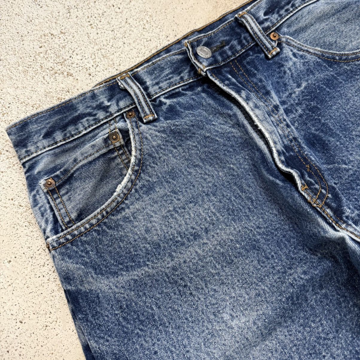 Levi's Vintage Late 90s Levis 517 Stonewashed Denim Pants Size US 33 - 8 Thumbnail