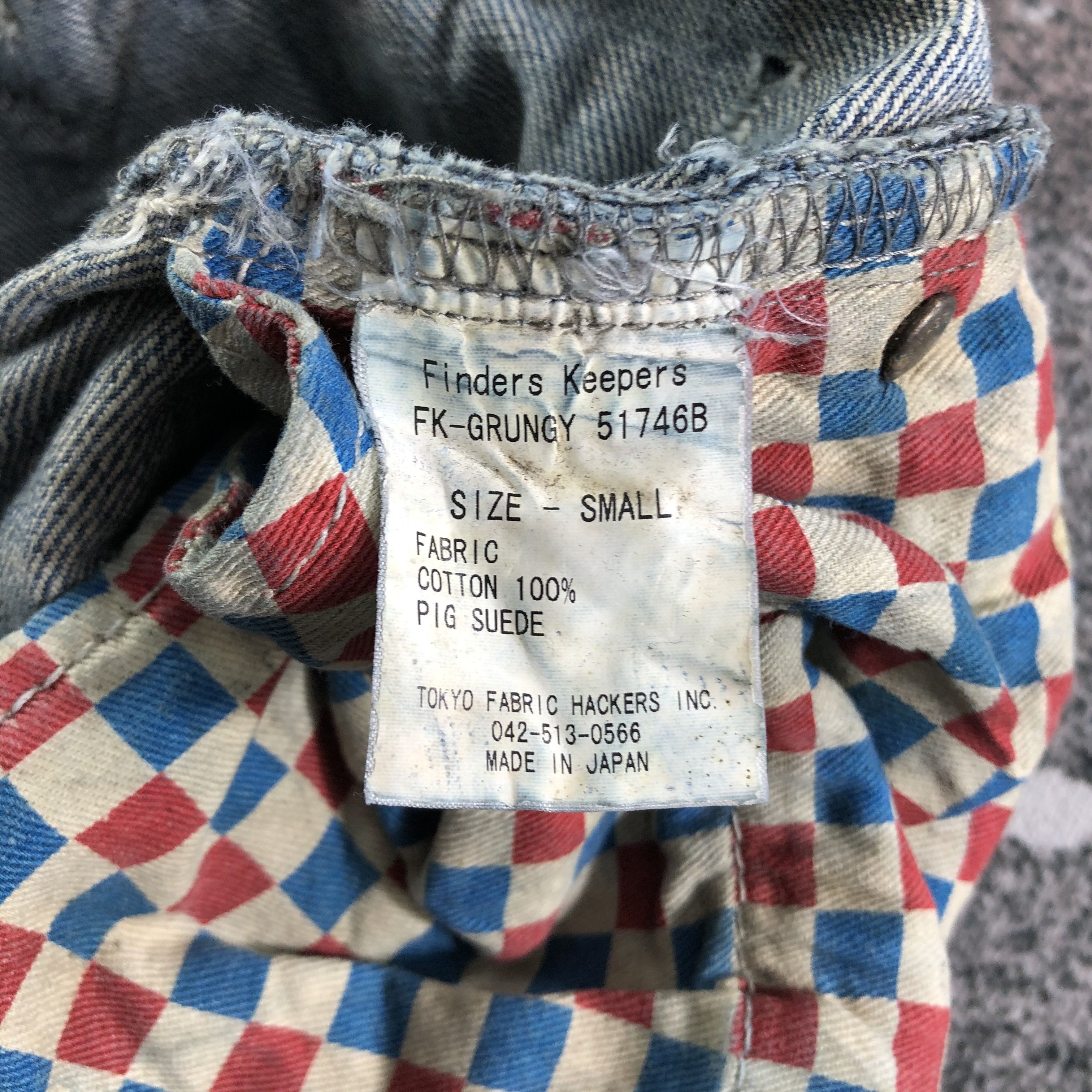 Japanese Brand Dirty Trash Finders Keepers Jeans Flare Denim KJ2432 Size US 30 / EU 46 - 10 Thumbnail
