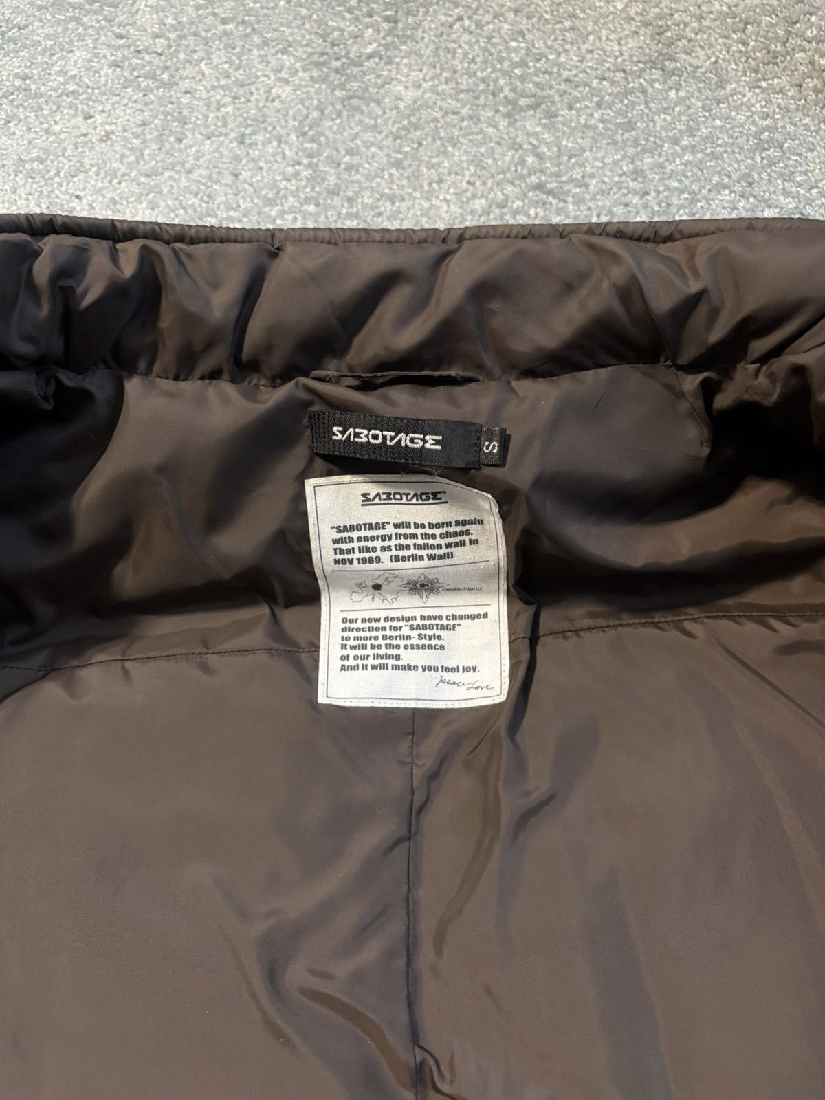 Designer × Vintage Sabotage Jacket Size US S / EU 44-46 / 1 - 4 Thumbnail