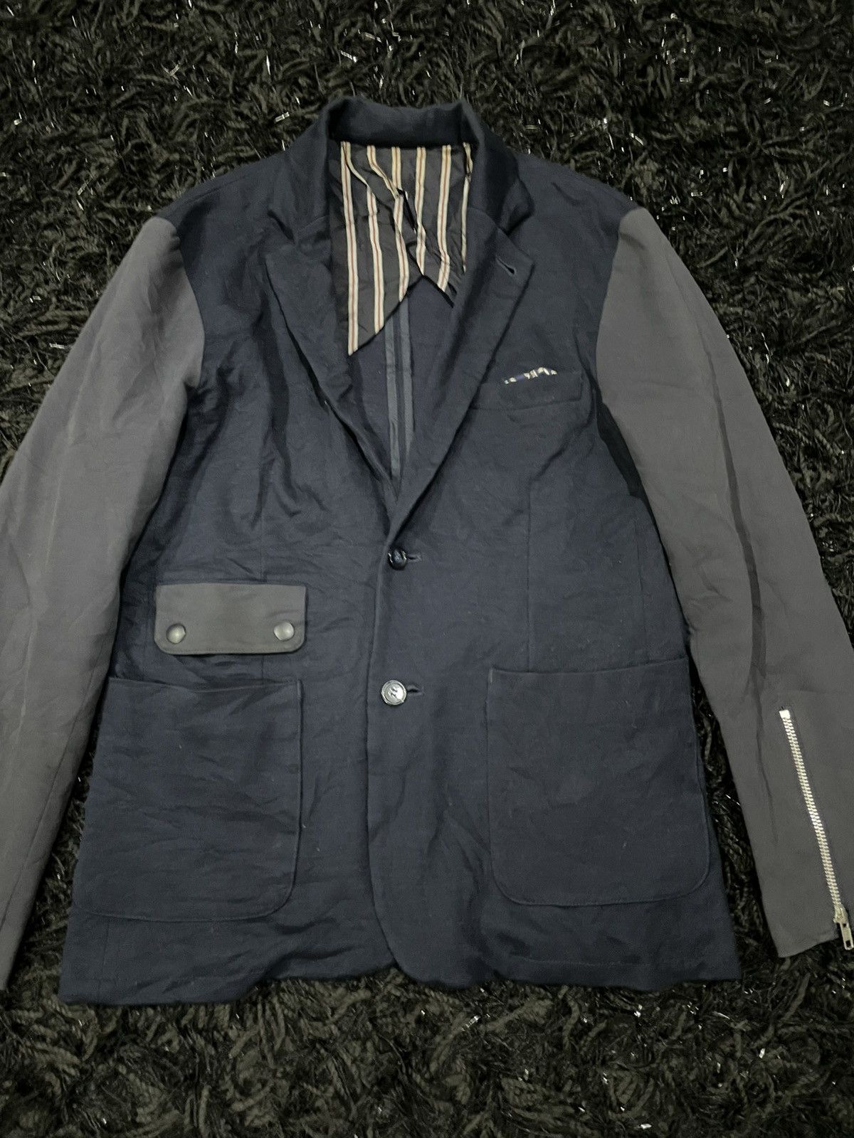 WHIZ LIMITED Whiz Limited Tokyo Japan chore jacket workwear fragment L Size US L / EU 52-54 / 3 - 6 Thumbnail