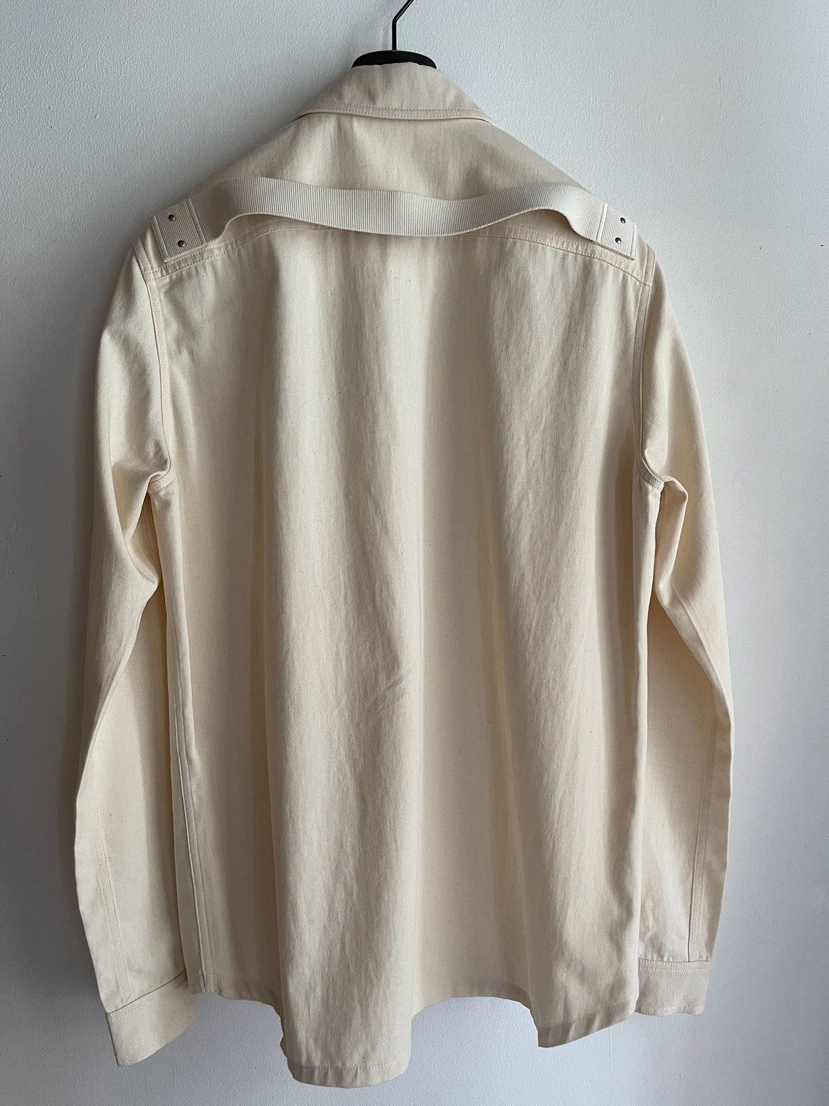 Rick Owens SS22 Fogachine Light Cotton Outershirt Size US M / EU 48-50 / 2 - 3 Thumbnail
