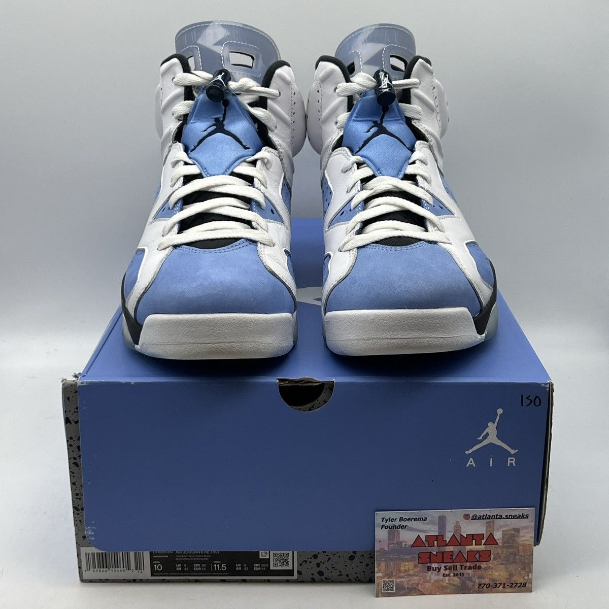 Air Jordan 6 UNC Home
