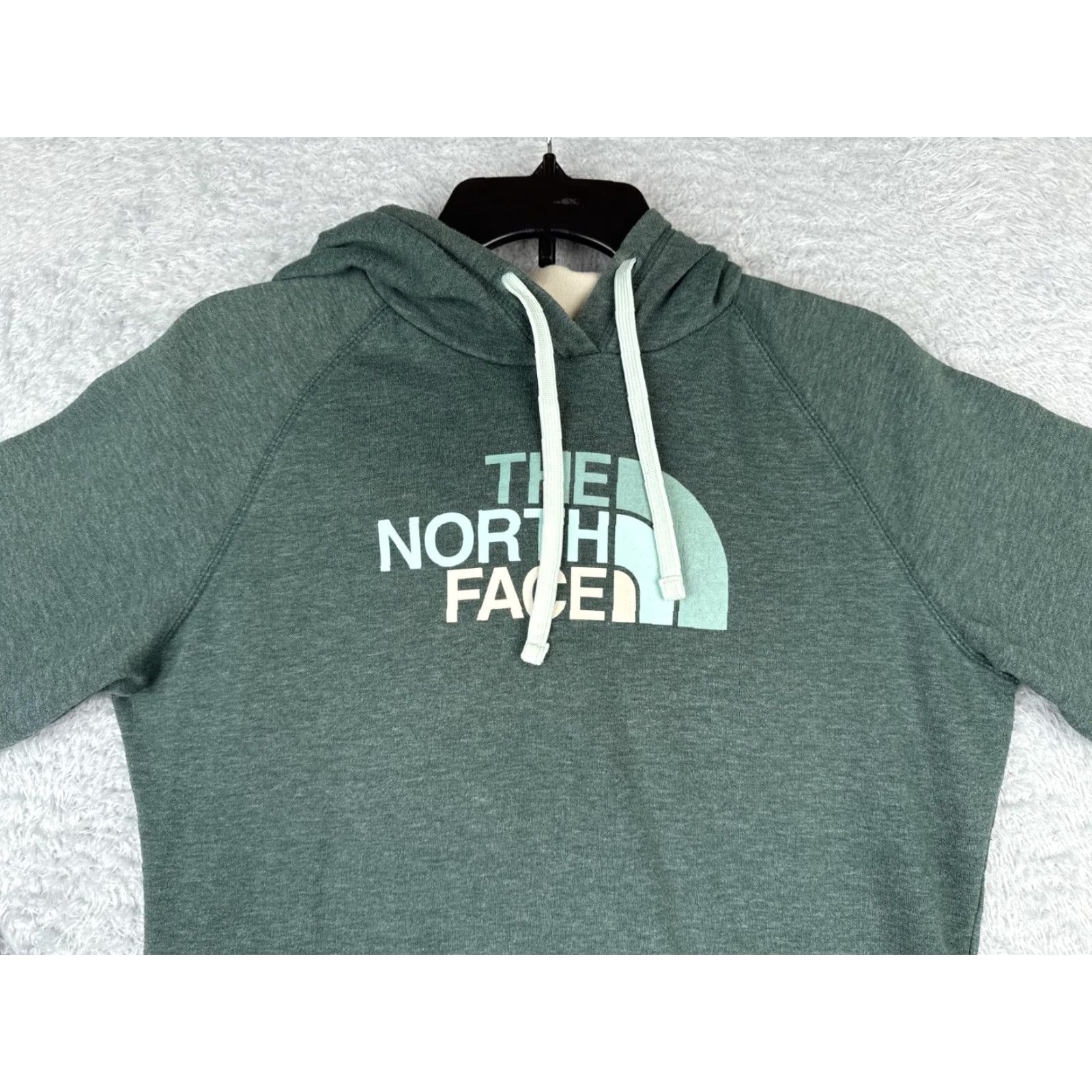 The North Face The North Face Hoodie Women M Green Pullover Cotton Jersey Pocket Sweatshirt Size M / US 6-8 / IT 42-44 - 4 Thumbnail