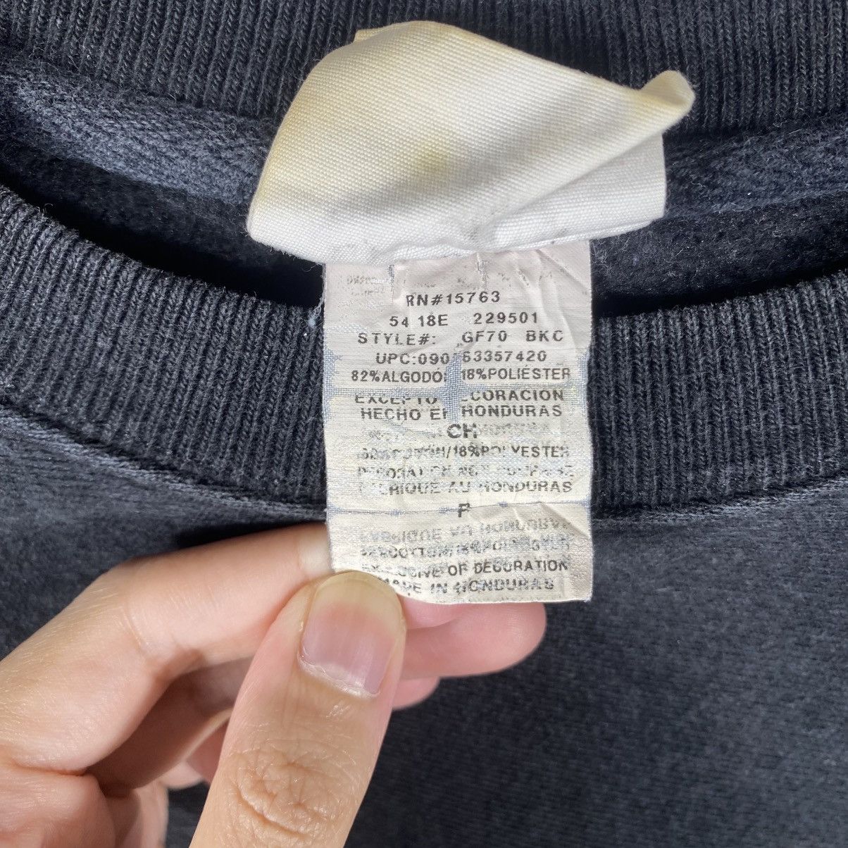 Champion Vintage 00's CHAMPION Reverse Weave Small Logo Sweatshirt Size US S / EU 44-46 / 1 - 8 Thumbnail