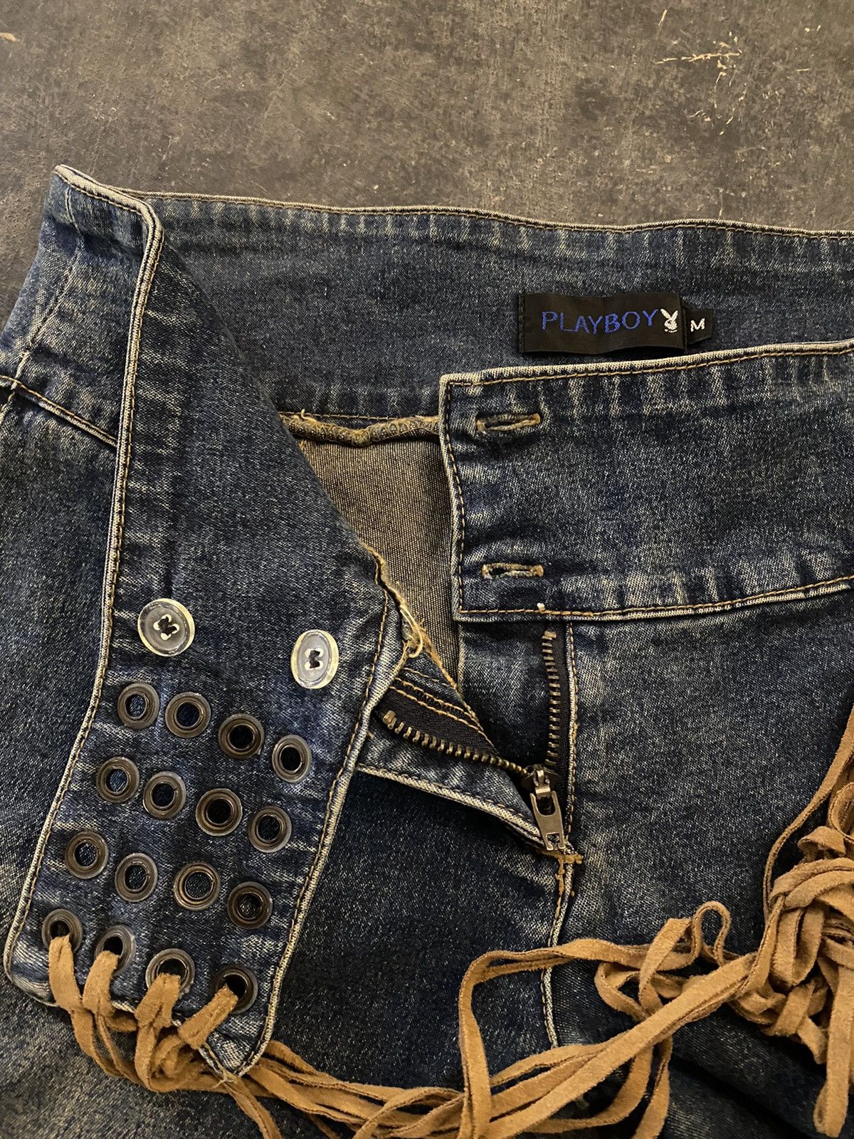 Playboy Playboy ifsixwasnine Flare Jeans Size US 30 / EU 46 - 3 Thumbnail