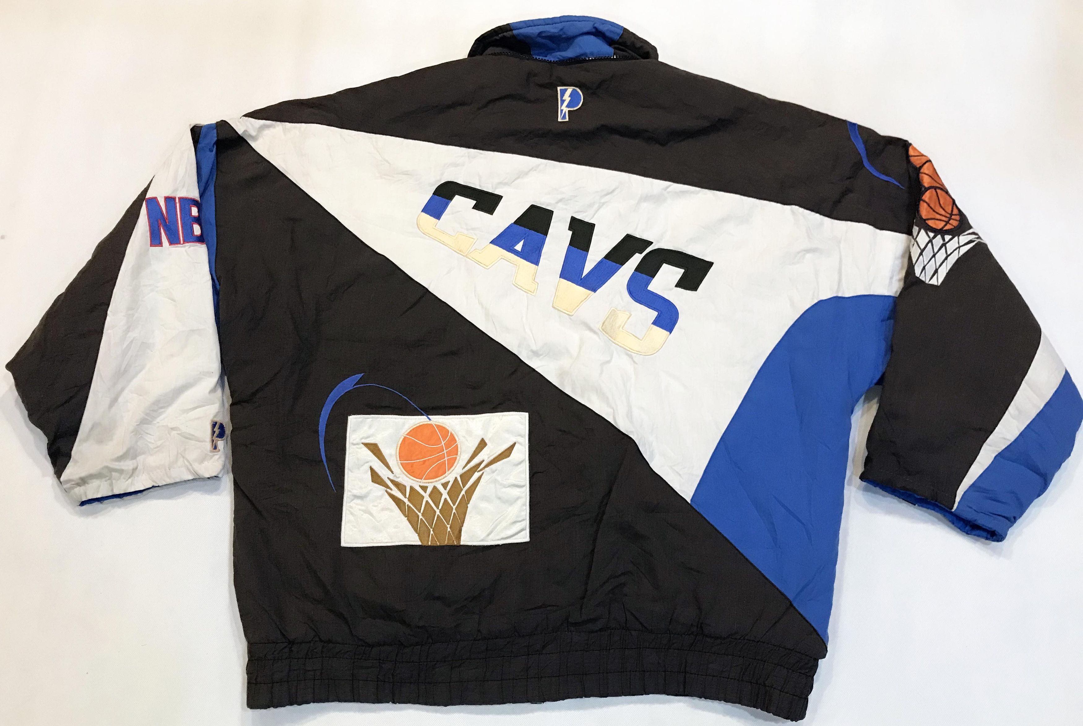 NBA × Pro Player × Vintage Vtg Pro Player NBA Cleveland Cavaliers Cavs Full Zip Jacket Size US M / EU 48-50 / 2 - 8 Thumbnail