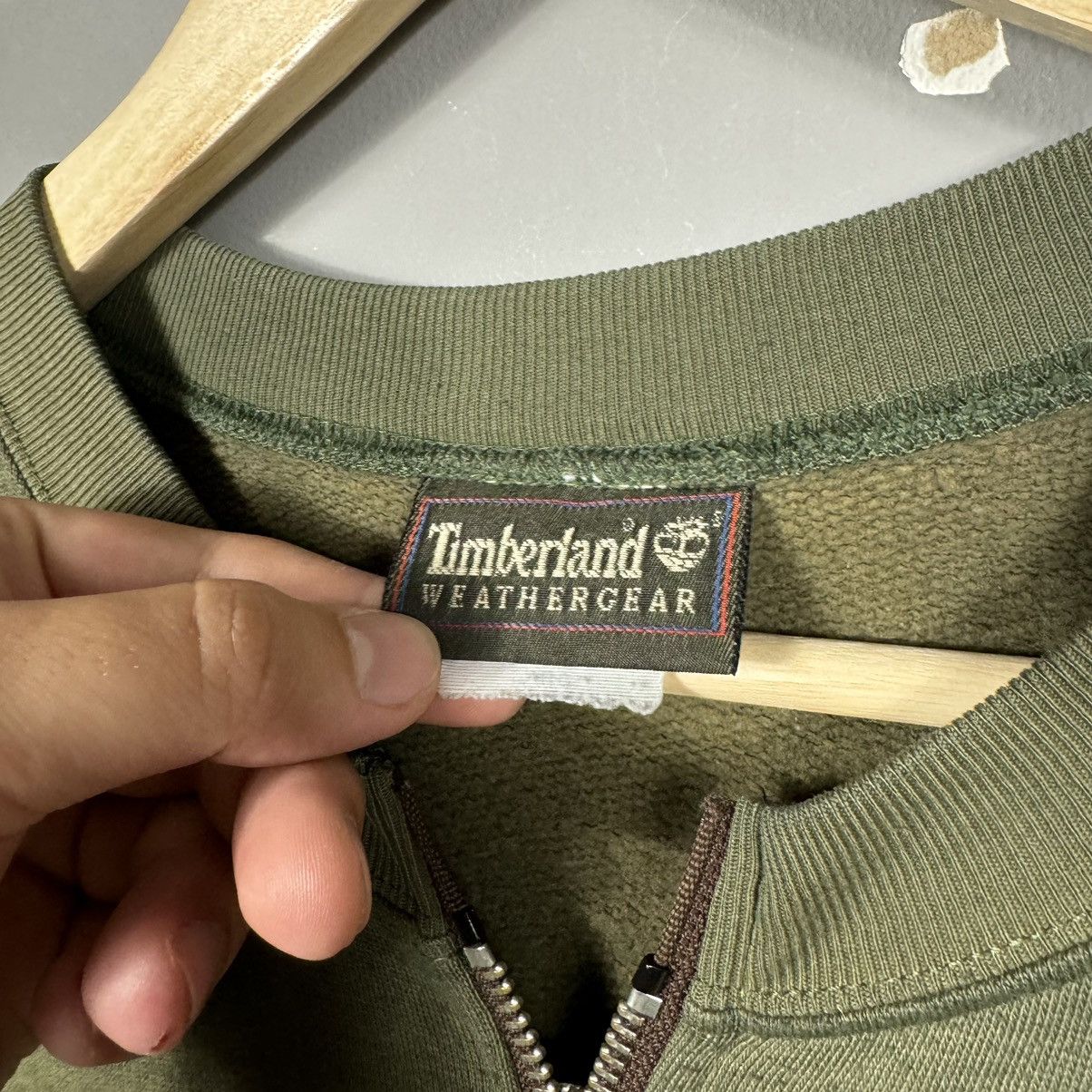 Timberland × Vintage Vintage Timberland Zip Cotton Bomber Size US XL / EU 56 / 4 - 2 Thumbnail