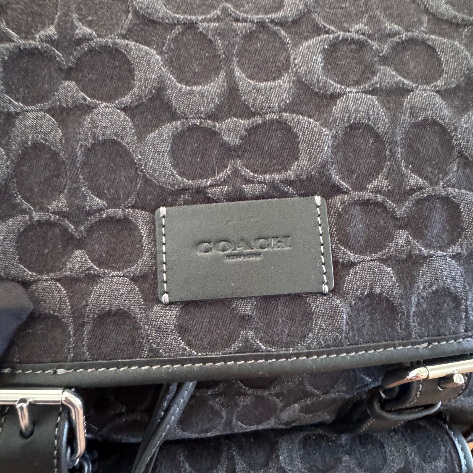 Coach Coach Sprint Backpack In Signature Denim Men’s CAJ57 Size ONE SIZE - 5 Thumbnail