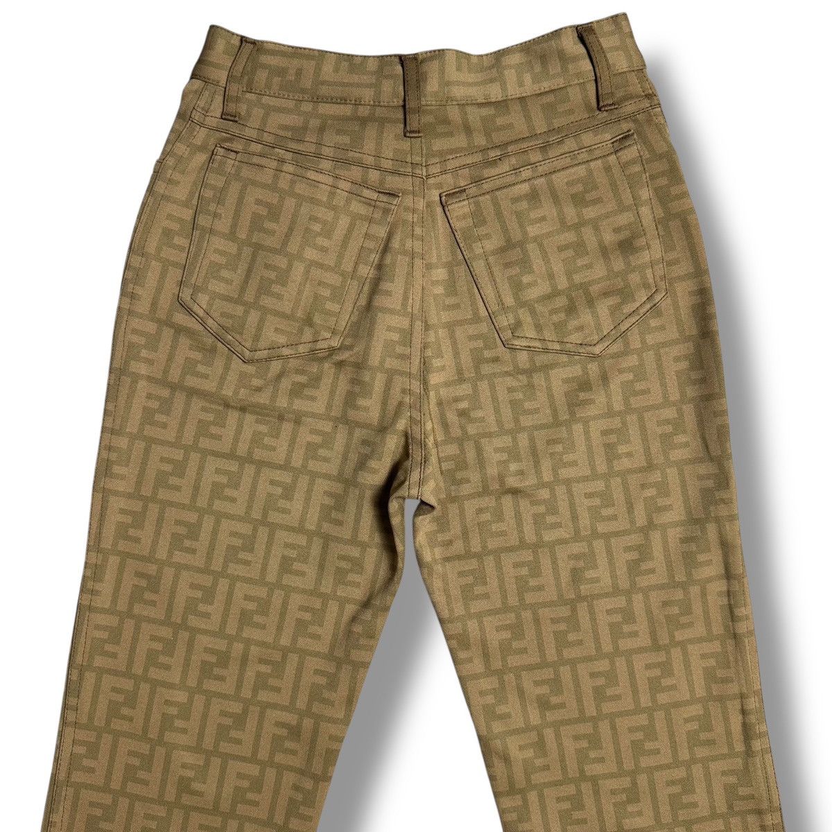 Fendi Fendi Zucca Monogram Pants Size 28" / US 6 / IT 42 - 7 Thumbnail