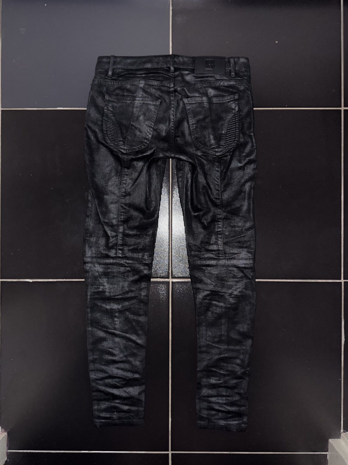 Balmain Pierre Balmain waxed skinny jeans Size US 28 / EU 44 - 1 Thumbnail