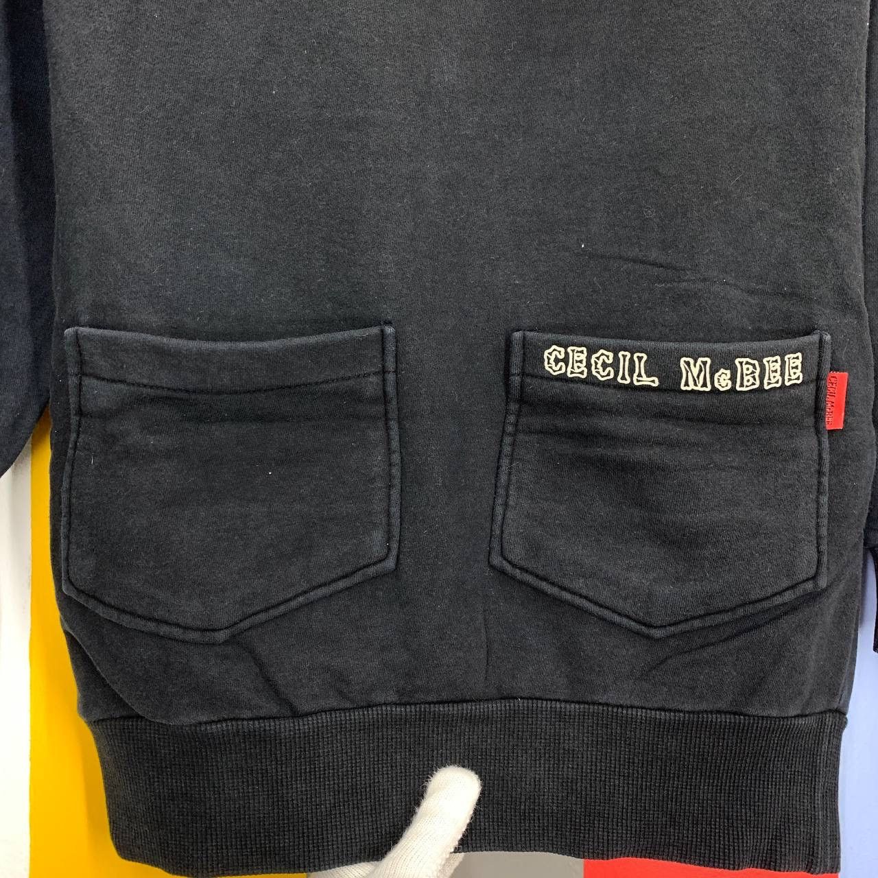Japanese Brand CECIL MCBEE Blood Letting Hoodie Pullover #0459-12 Size US S / EU 44-46 / 1 - 11 Thumbnail