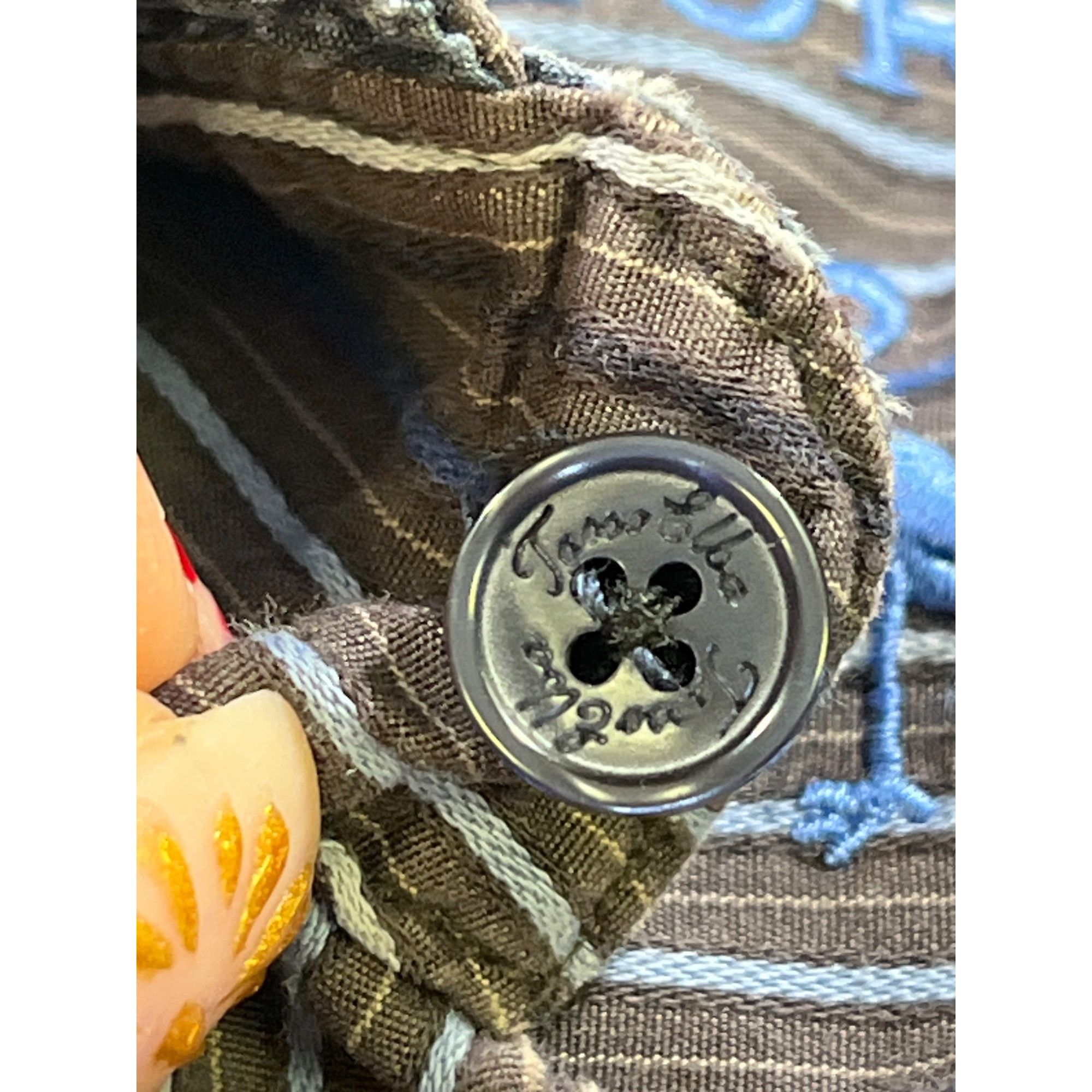 Taylor Byrd TailorByrd SKU 7780 Mens Blue and White Striped Button Down Size US XL / EU 56 / 4 - 14 Thumbnail