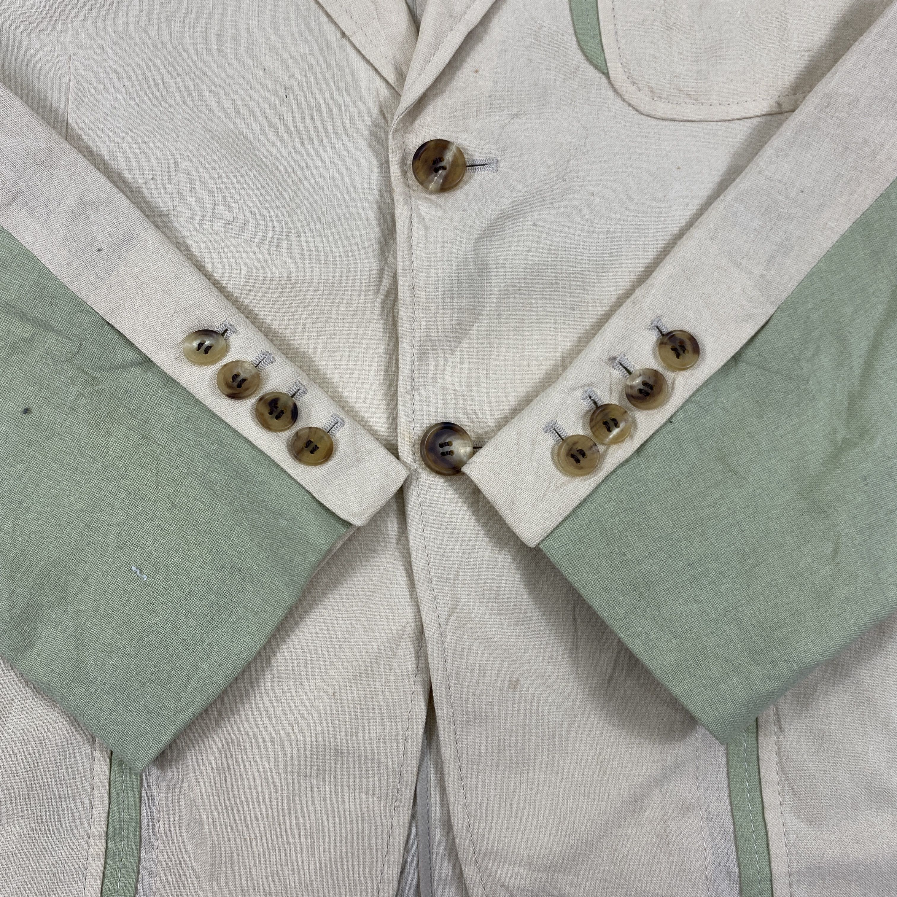 Japanese Brand Paul Smith Khaki Blazer Jacket- J512 Size US M / EU 48-50 / 2 - 5 Thumbnail