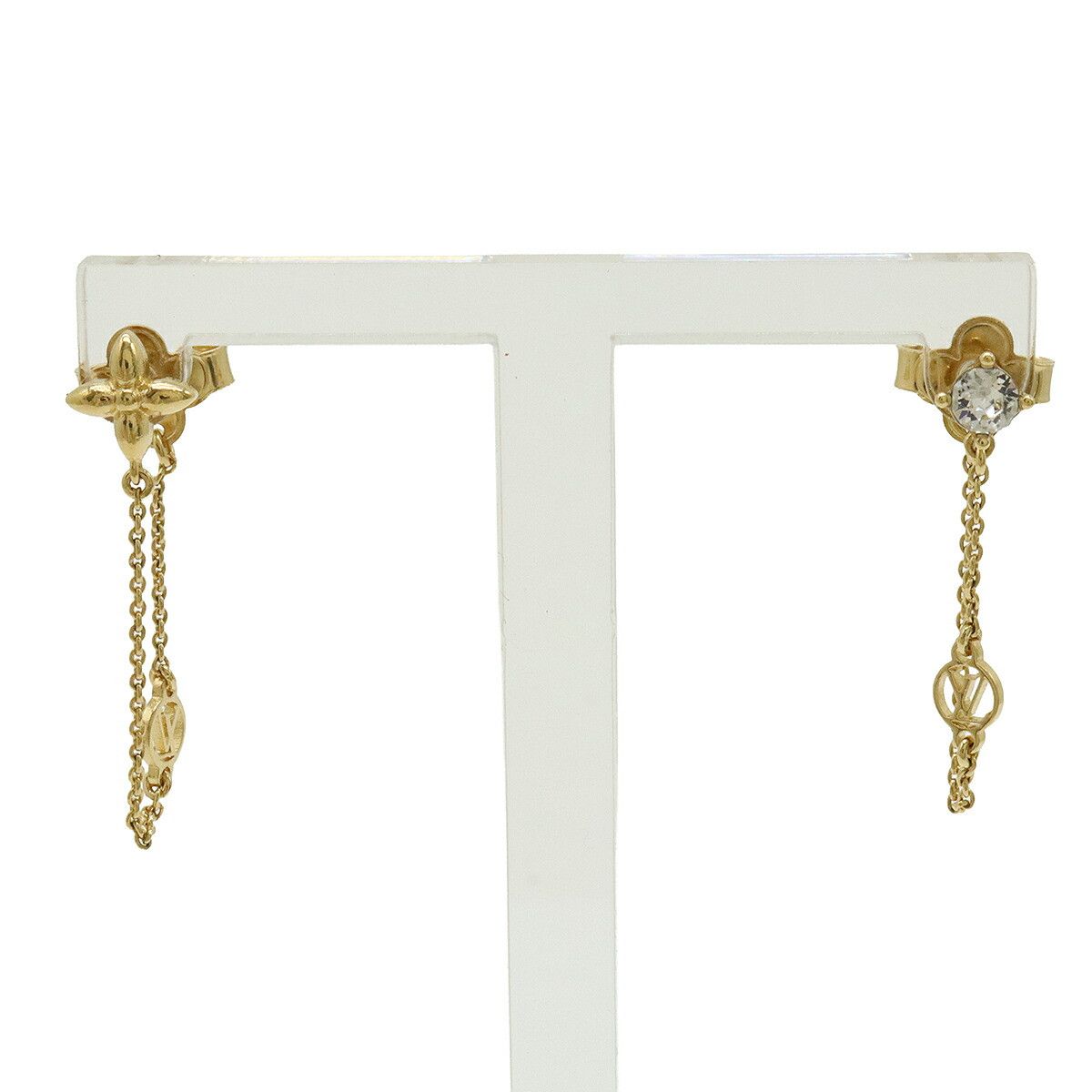 Louis Vuitton Louis Vuitton Louis Vuitton Boucle d'Oreille Petit Louis Earrings Metal Earrings M00390 Size ONE SIZE - 1 Thumbnail
