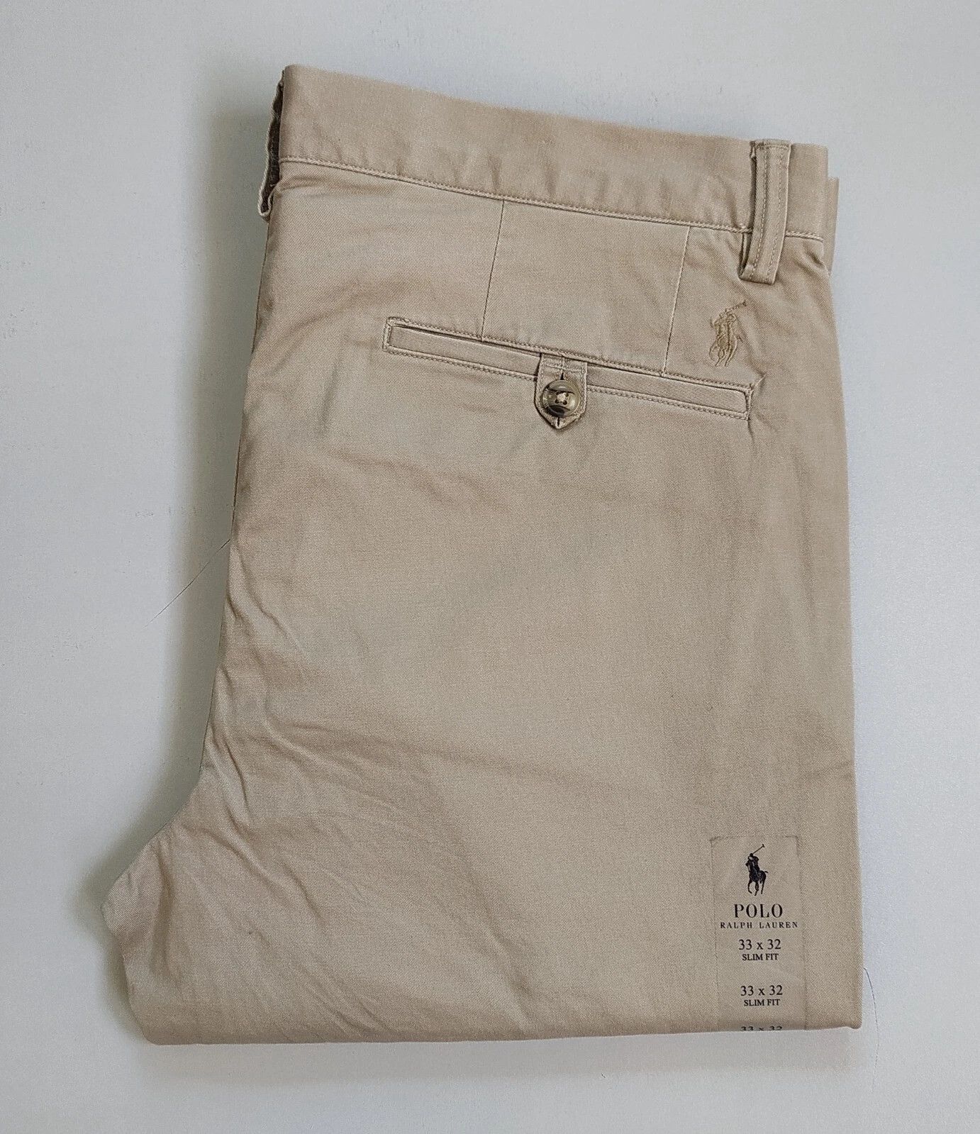 Polo Ralph Lauren Polo Ralph Lauren Slim Stretch Fit Chino Trouser FTP 0065 Size US 33 - 1 Thumbnail
