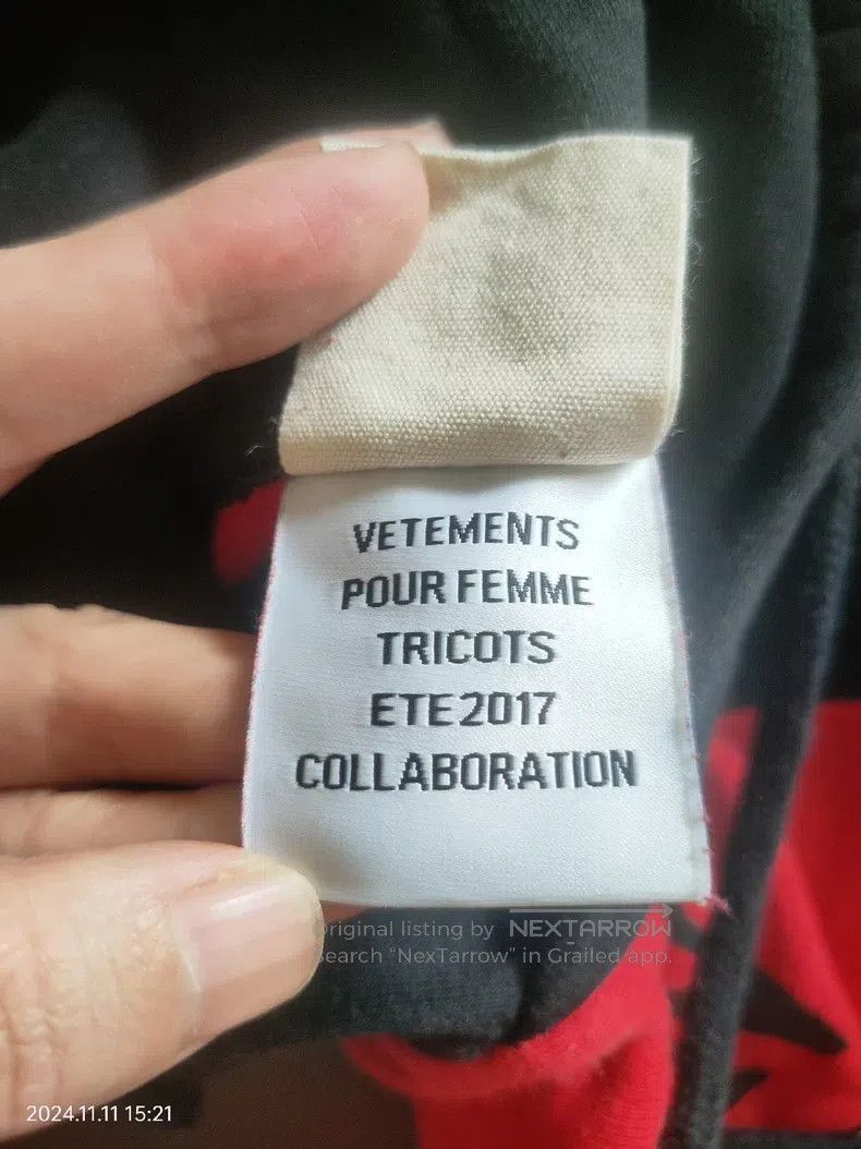 Vetements Vetements Hoodie Size US M / EU 48-50 / 2 - 8 Thumbnail