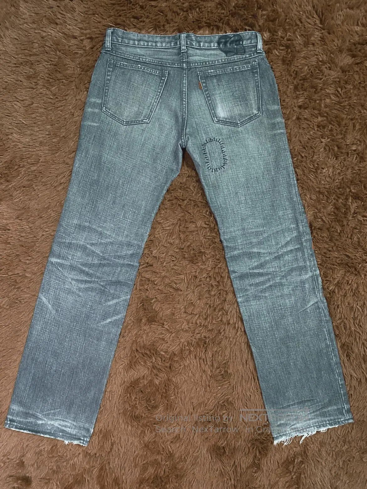 Number (N)ine Sz 2x28 Number Nine 05SS Distressed Patches Denim. Size US 30 / EU 46 - 2 Thumbnail