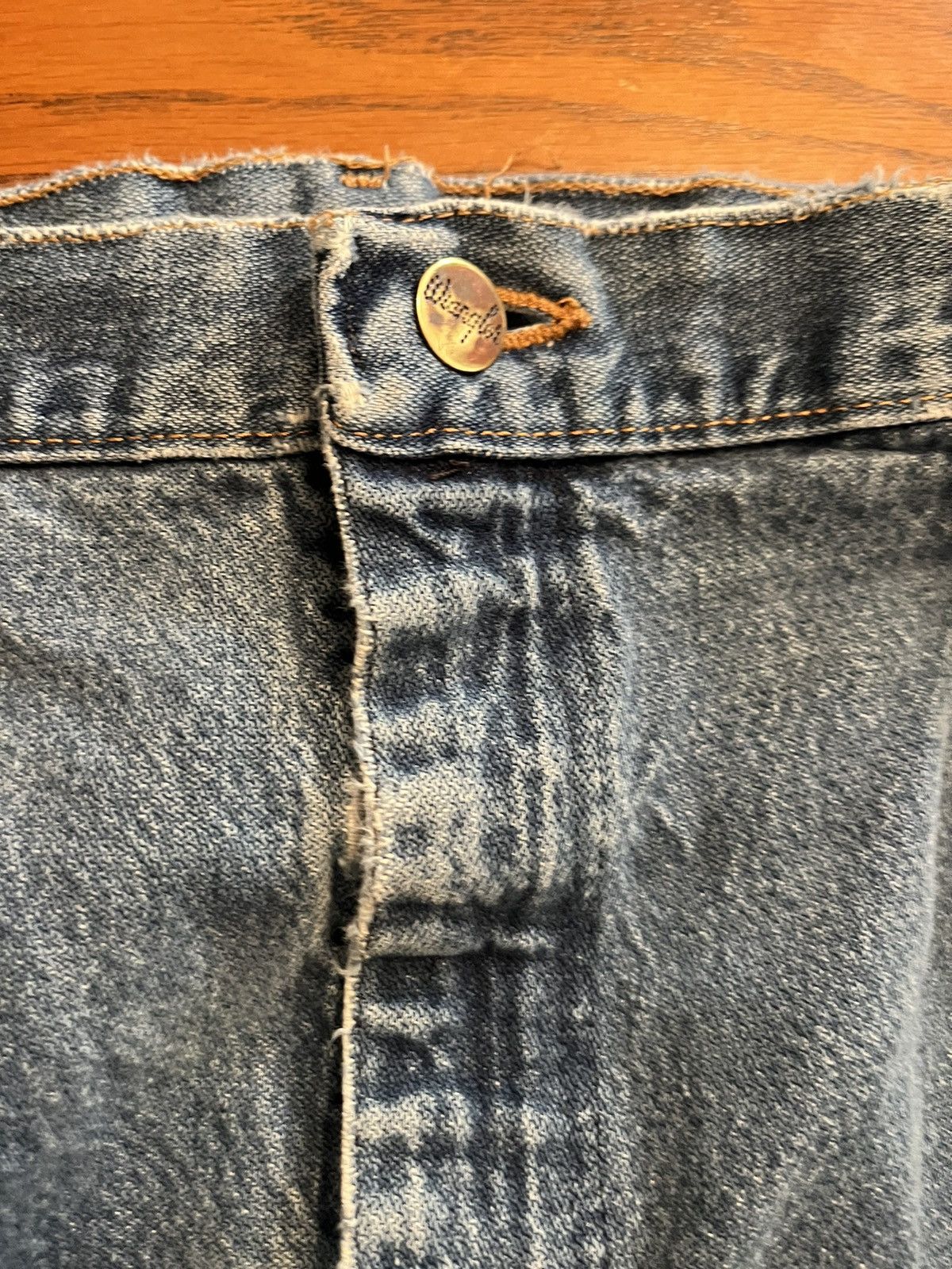 Wrangler vintage wrangler jeans men size 40x30 blue denim Size US 40 / EU 56 - 2 Thumbnail