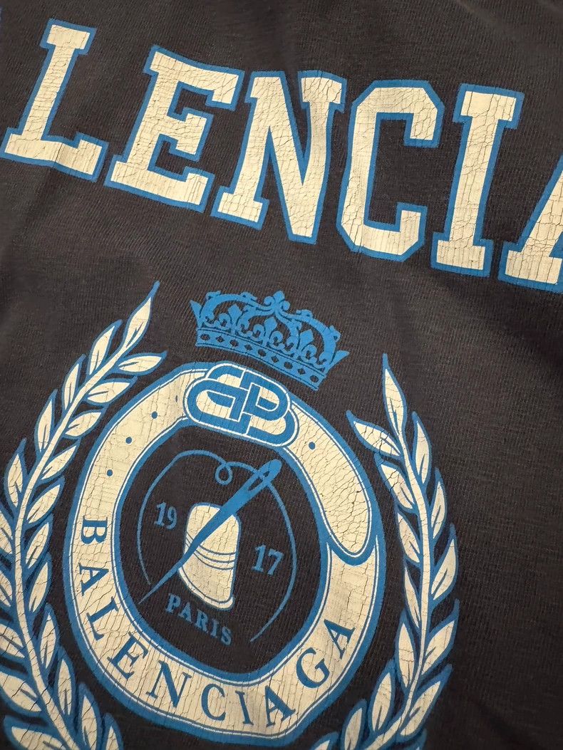 Balenciaga Balenciaga size 2 Old short sleeves made of grey and blue w Size US M / EU 48-50 / 2 - 5 Thumbnail