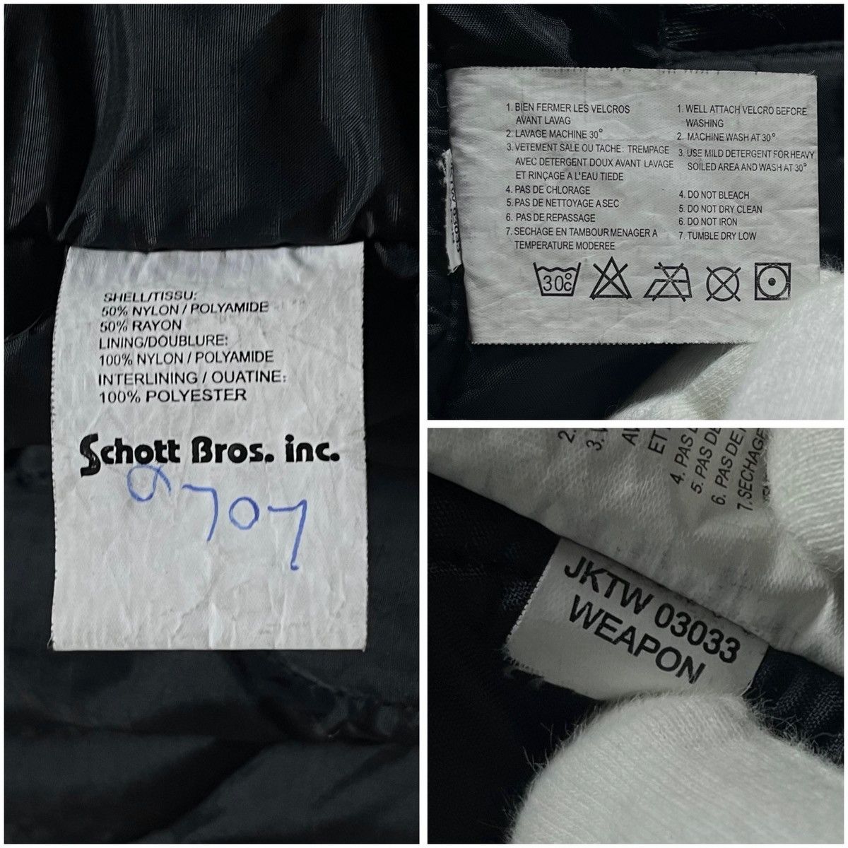 Schott FW03’ Schott “Weapon Jacket” - Multi pocket military jacket Size US M / EU 48-50 / 2 - 21 Thumbnail