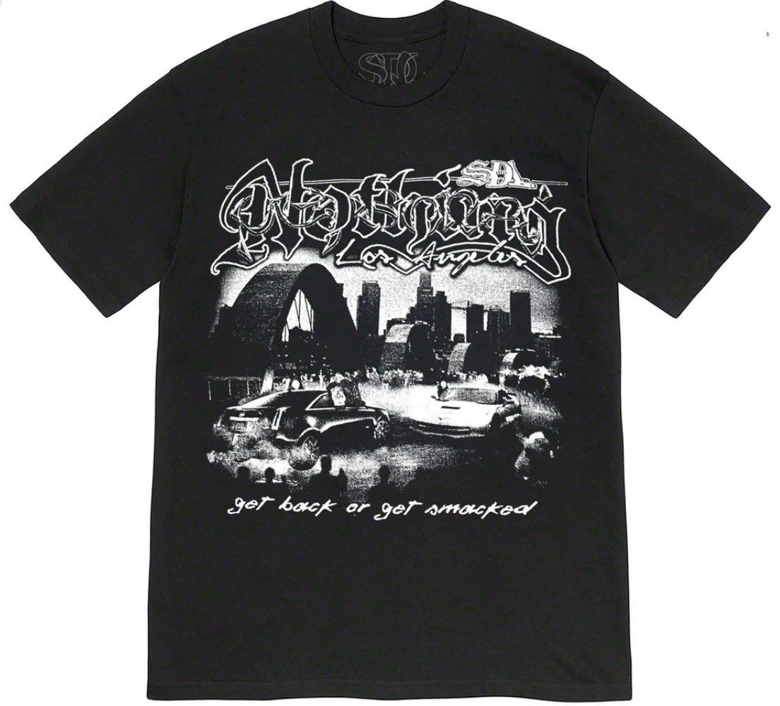Vintage Brand New Nothing Personal SDL Takeover T Shirt XL Size US XL / EU 56 / 4 - 3 Thumbnail