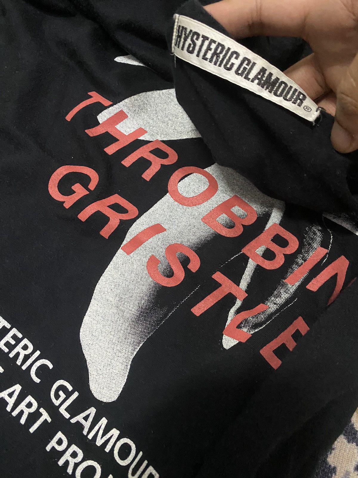 Hysteric Glamour Hysteric Glamour x Band Throbing Gistle art projects tee Size US L / EU 52-54 / 3 - 7 Thumbnail