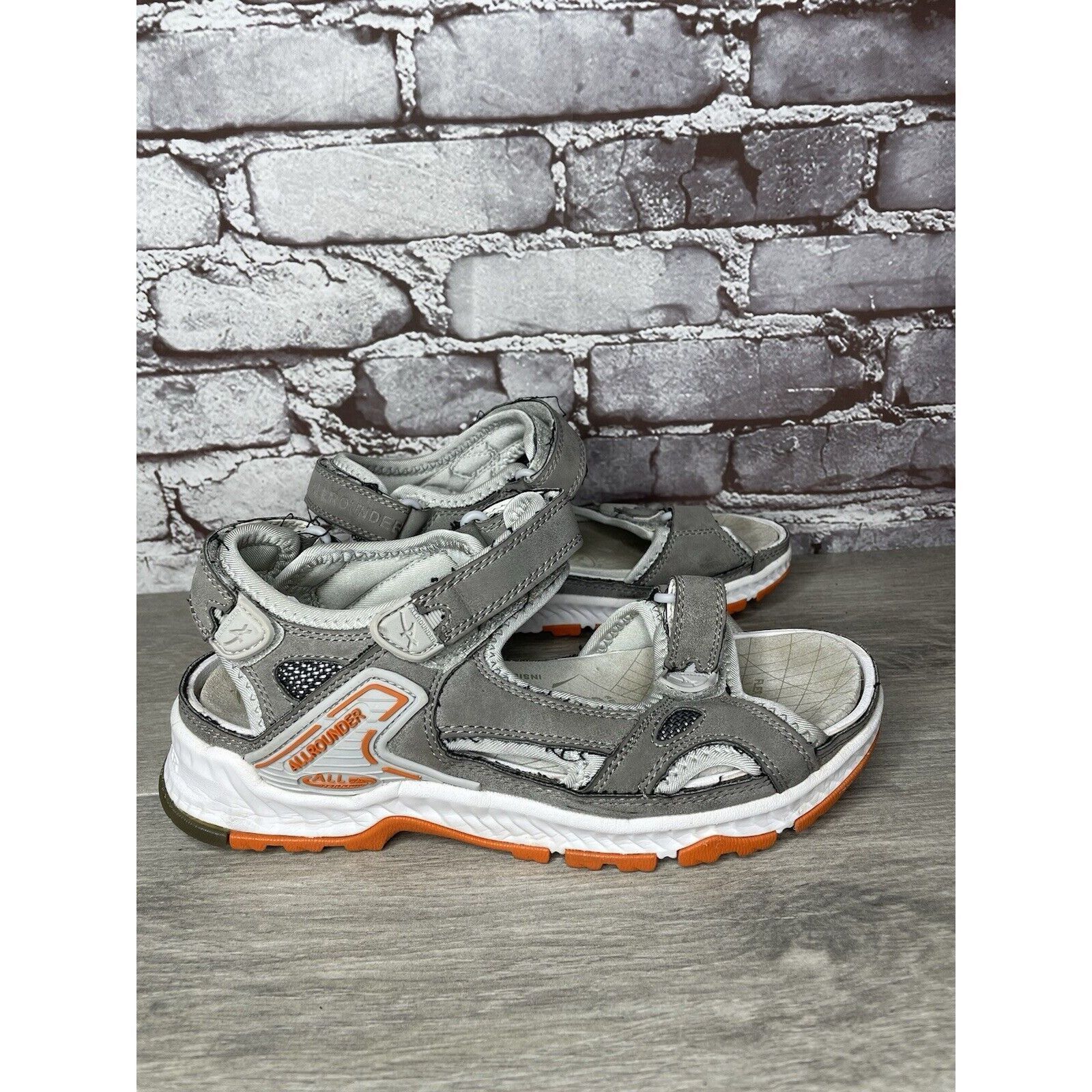 Mephisto Mephisto Allrounder Lagoona Larmessa Grey Nubuck Textile Str Size US 10 / IT 40 - 3 Thumbnail