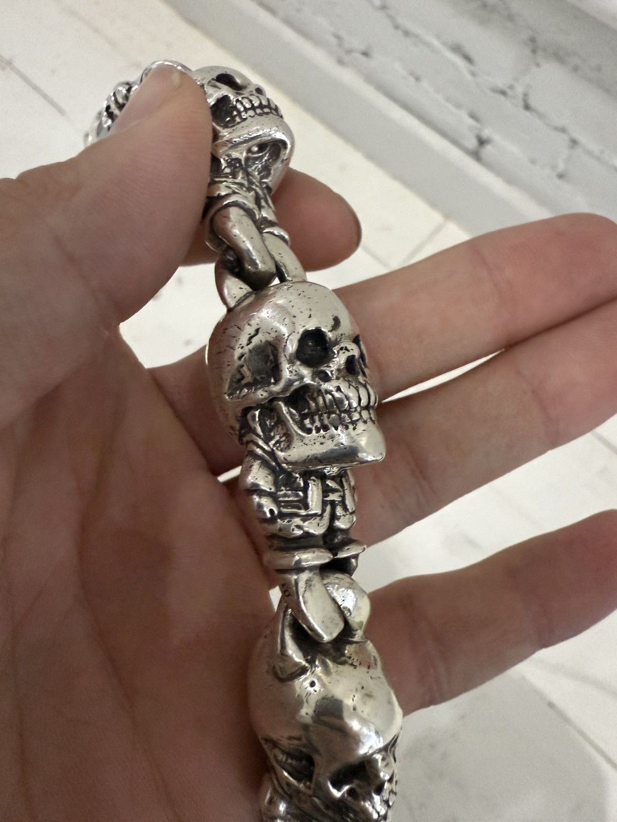 Chrome Hearts Chrome Hearts XL Foti Skull Wallet Chain Size ONE SIZE - 5 Thumbnail