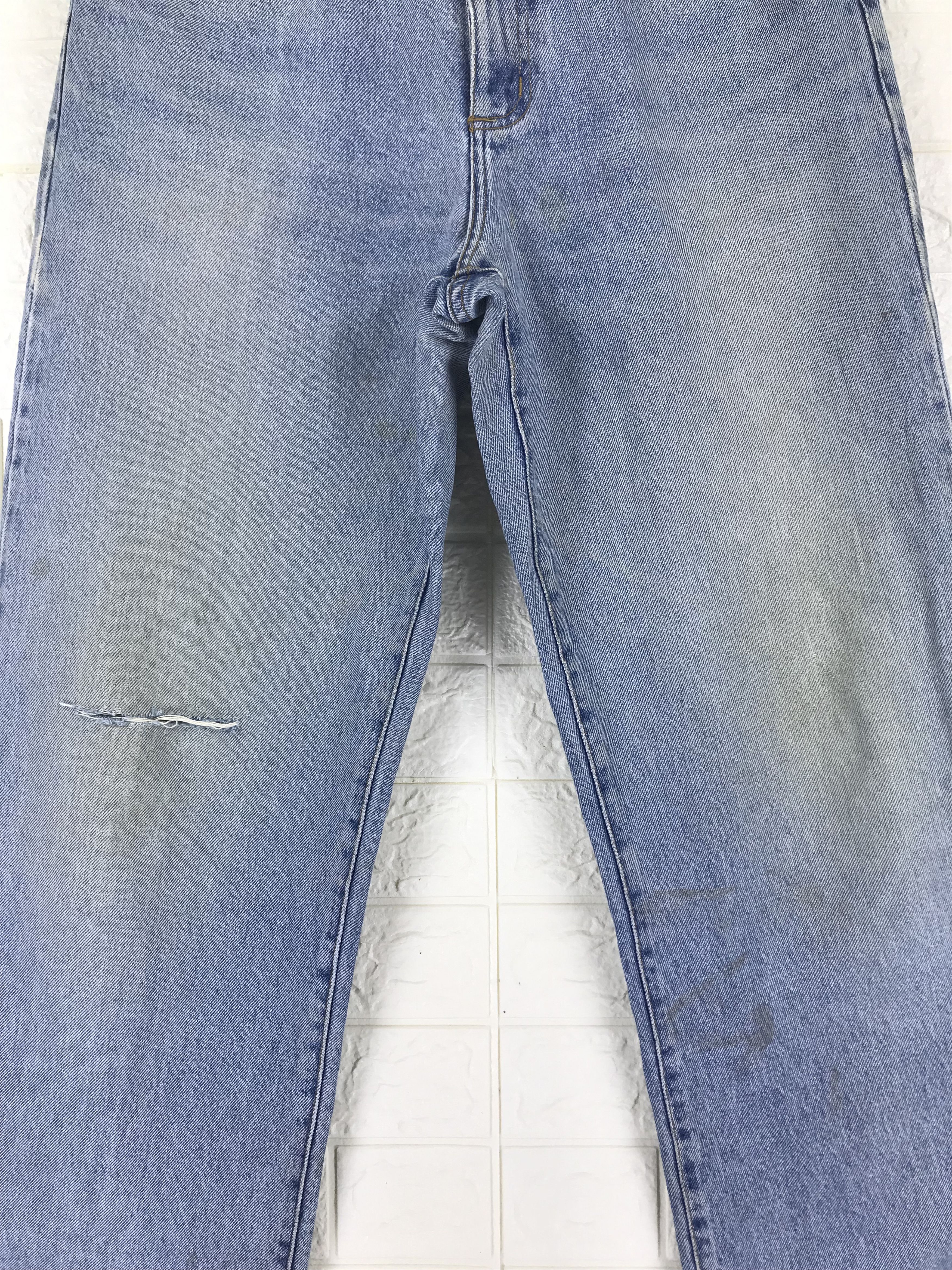 Guess Vintage Guess Blue Wash Jeans Size US 33 - 3 Thumbnail