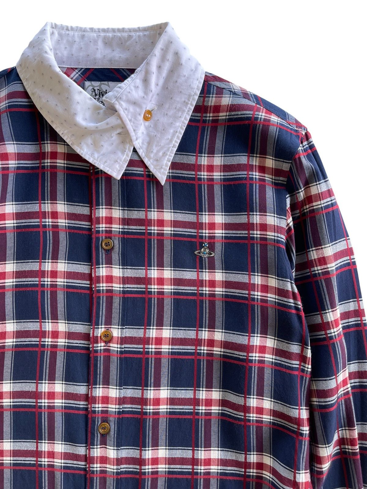 Vivienne Westwood Vivienne Westwood MAN Checked Shirt Size US S / EU 44-46 / 1 - 5 Thumbnail