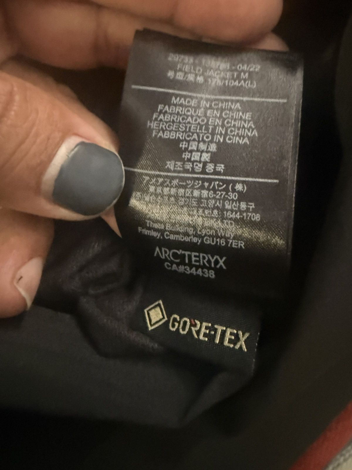 Arc'teryx Arcteryx veilance field 3L Gortex Size US L / EU 52-54 / 3 - 11 Thumbnail