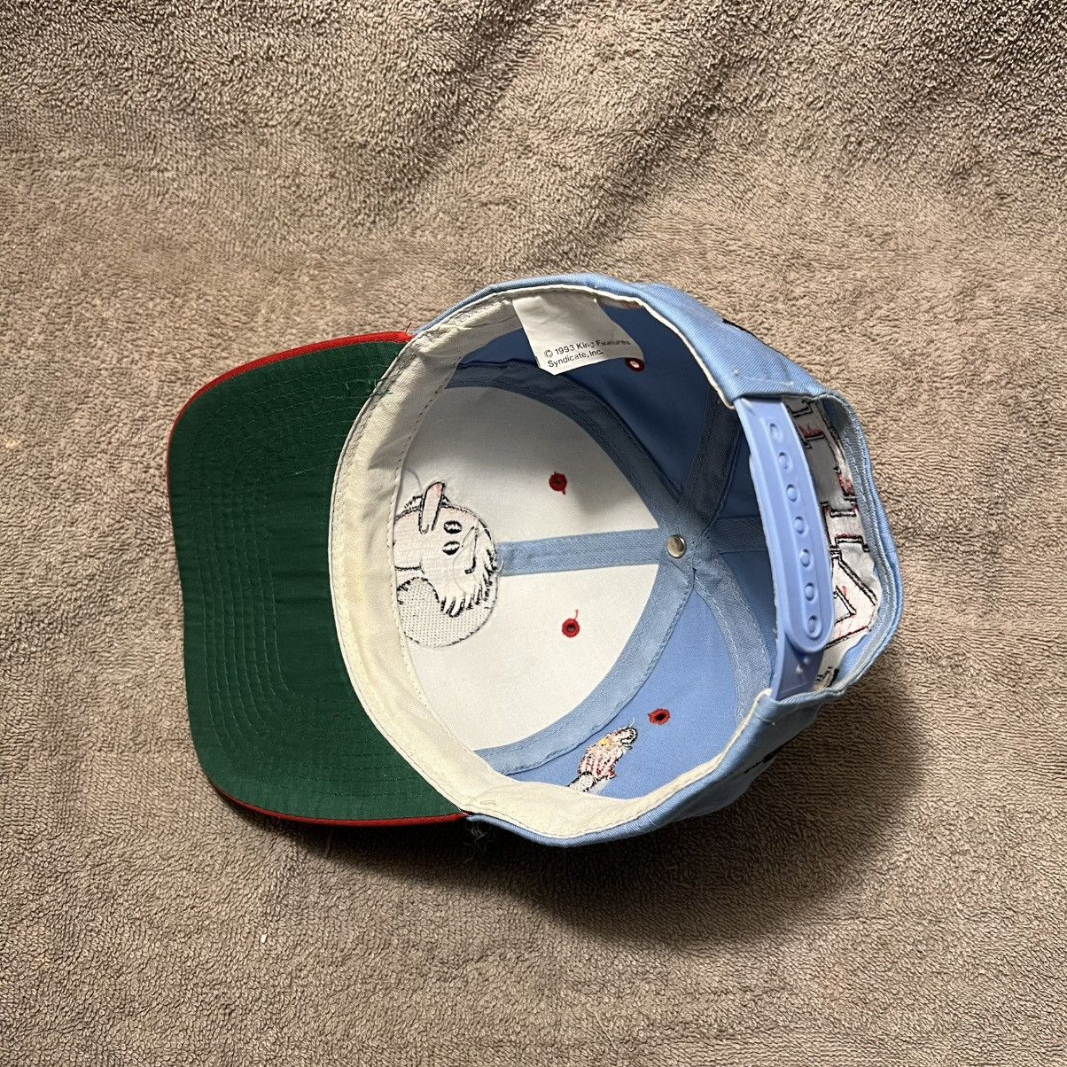 American Needle Vintage 90s Olive Popeye American Needle Snapback Hat Block Size ONE SIZE - 9 Thumbnail