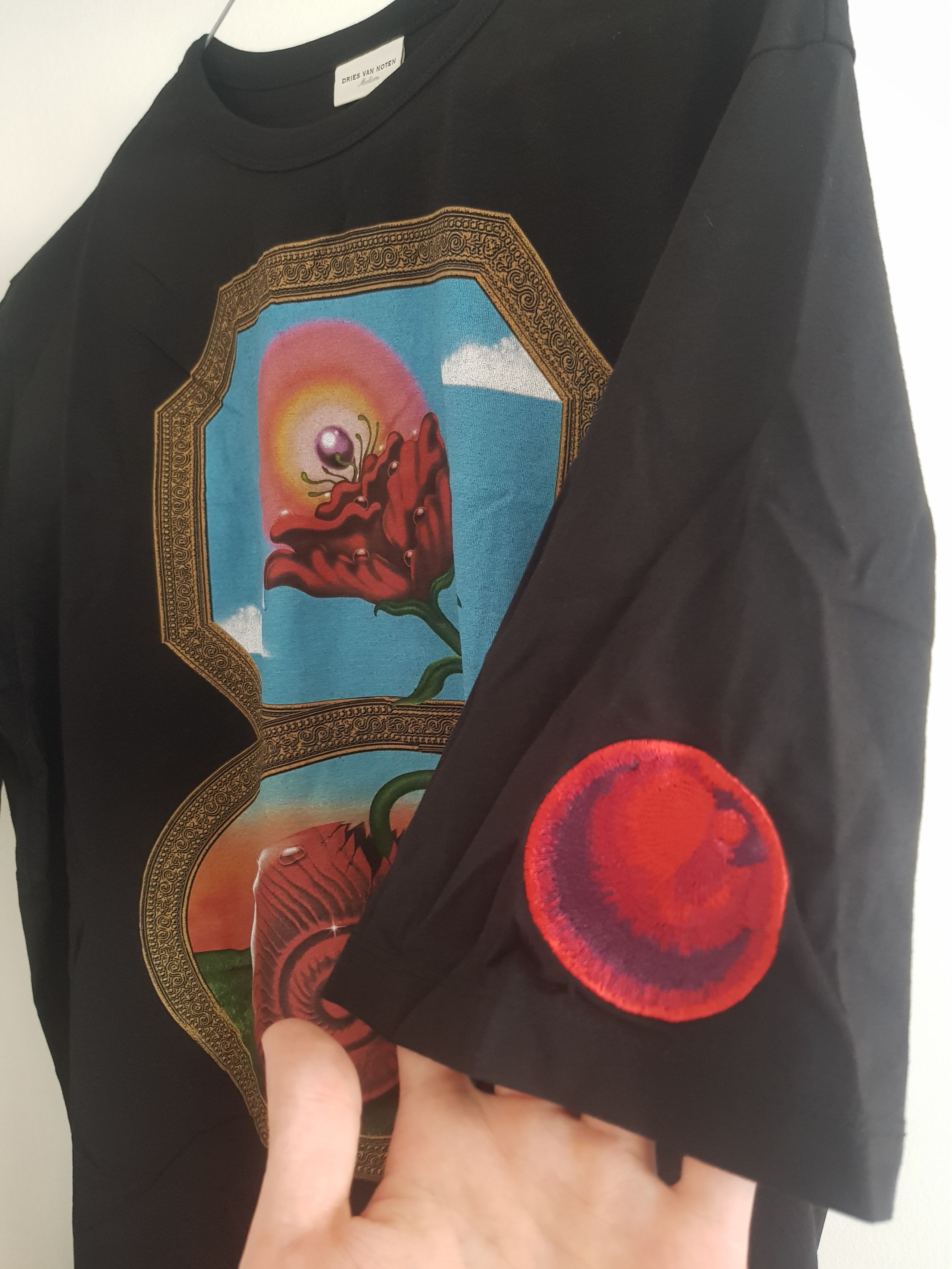 Dries Van Noten Dries Van Noten x Robert Beatty - Snail Flower Print Tee Size US M / EU 48-50 / 2 - 4 Thumbnail