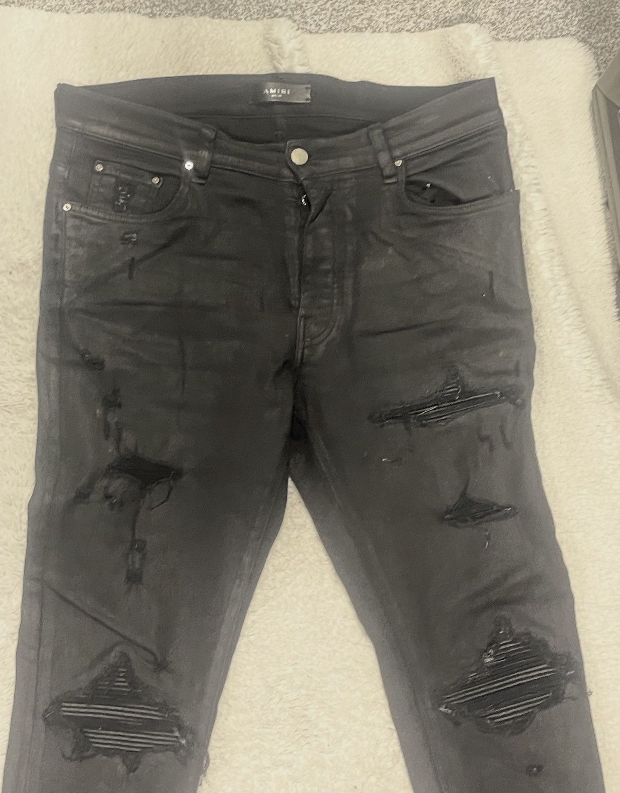 Amiri Amiri wax denim Size US 34 / EU 50 - 4 Thumbnail