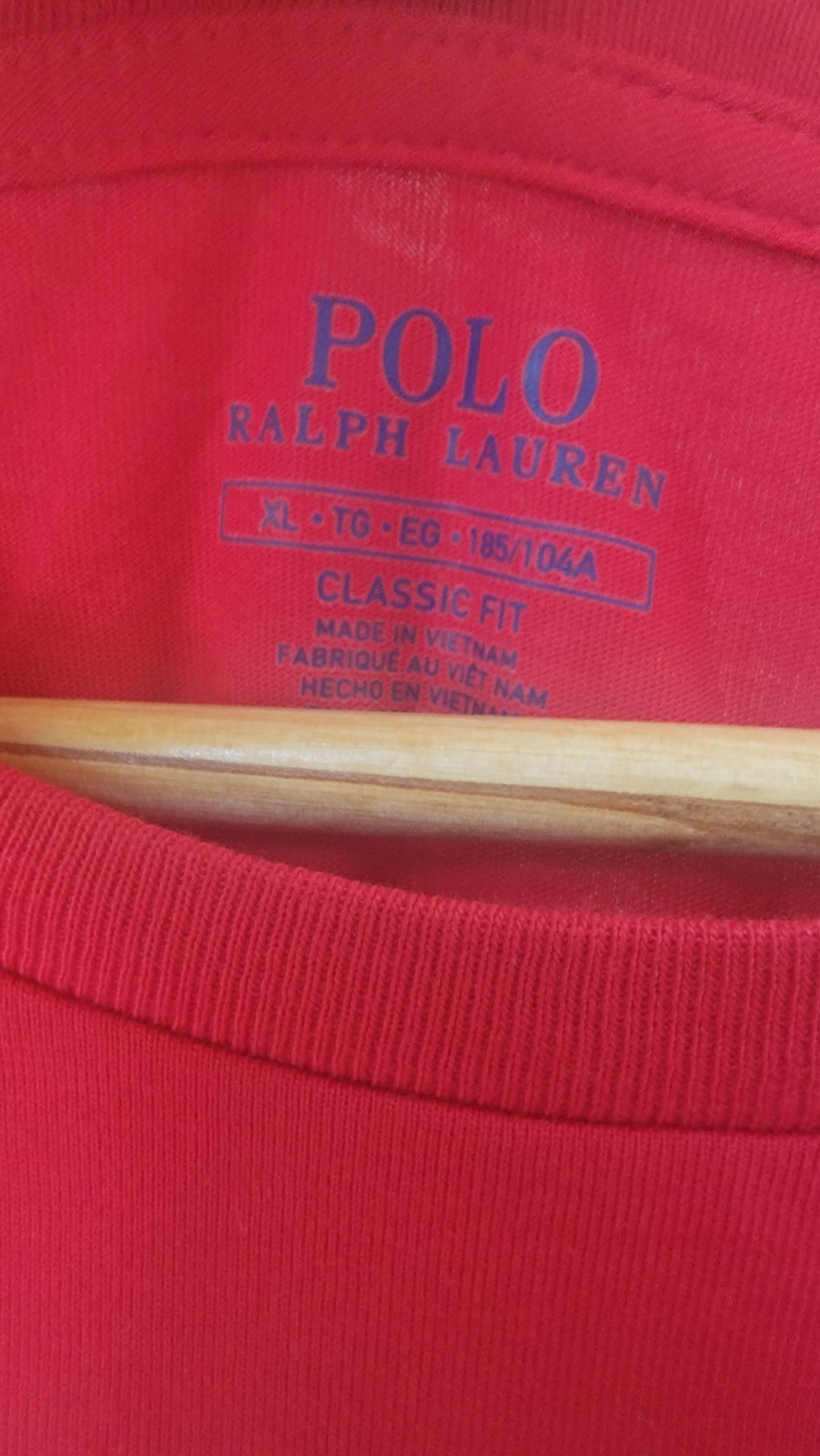 Polo Ralph Lauren Polo Ralph Lauren Shirt USA Flag Classic Fit Red Size US XL / EU 56 / 4 - 4 Thumbnail