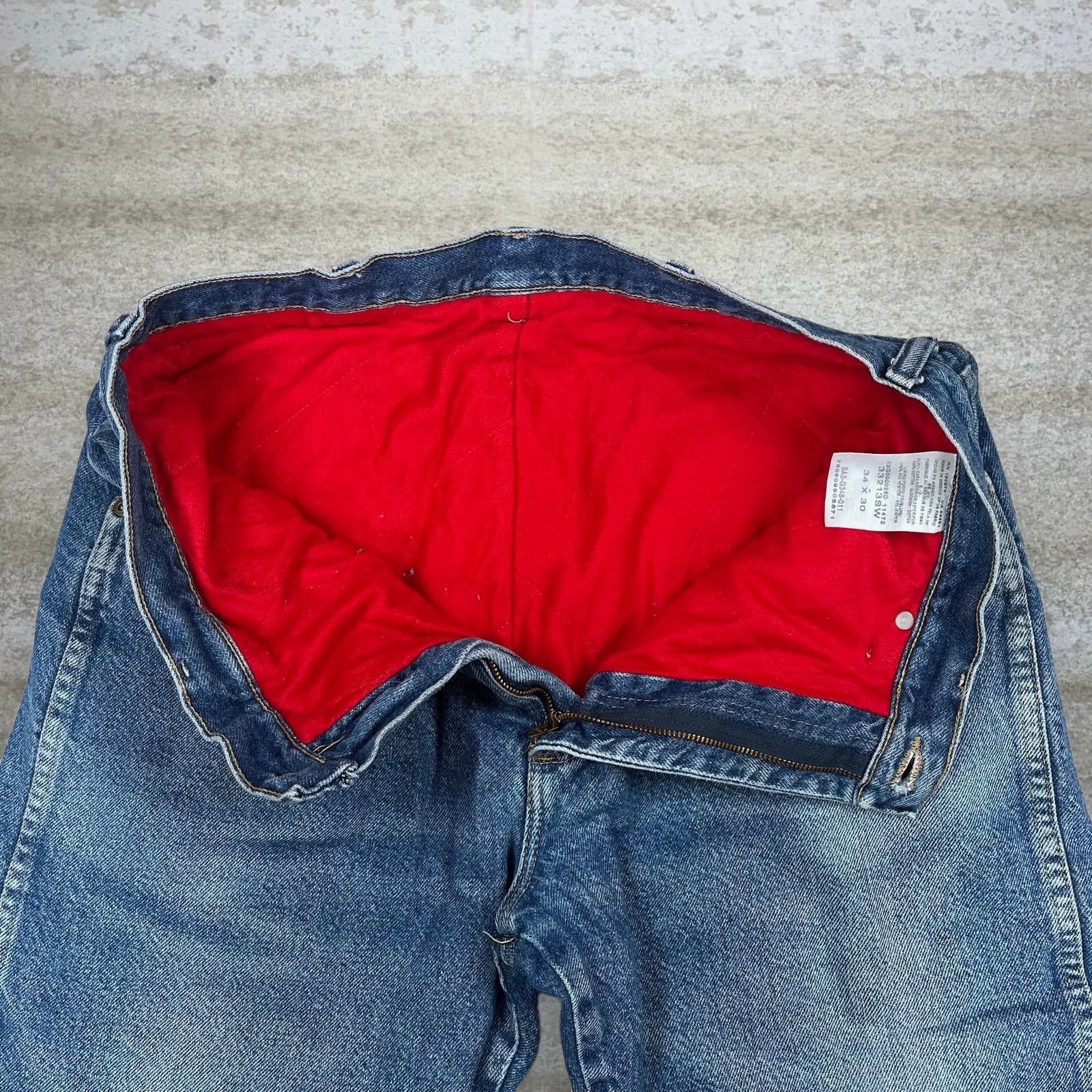 Wrangler Vintage Y2K Wrangler Jeans 34x30 Relaxed Fit Medium Wash Size US 34 / EU 50 - 5 Thumbnail