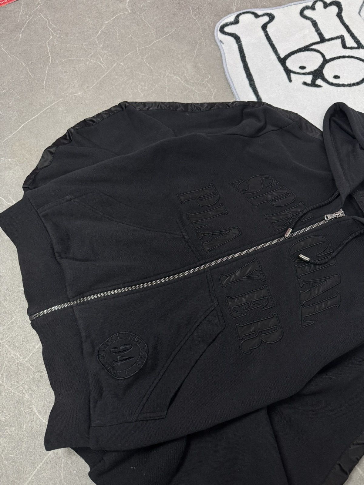 Dolce & Gabbana Dolce Gabana Zip Black Special Player BIg Logo Size M Y2K Size US S / EU 44-46 / 1 - 2 Thumbnail