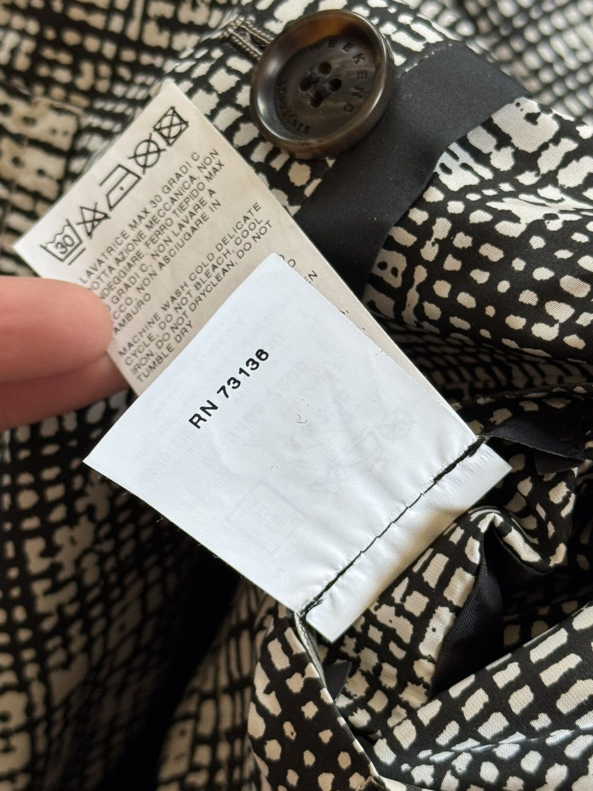 Weekend Max Mara Weekend Max Mara reversible light jacket button up coat Size XL / US 12-14 / IT 48-50 - 6 Thumbnail