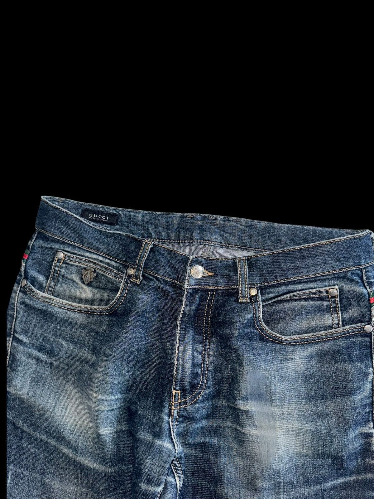 Gucci Gucci jeans 00s Y2K indie sleaze Size US 33 - 3 Thumbnail