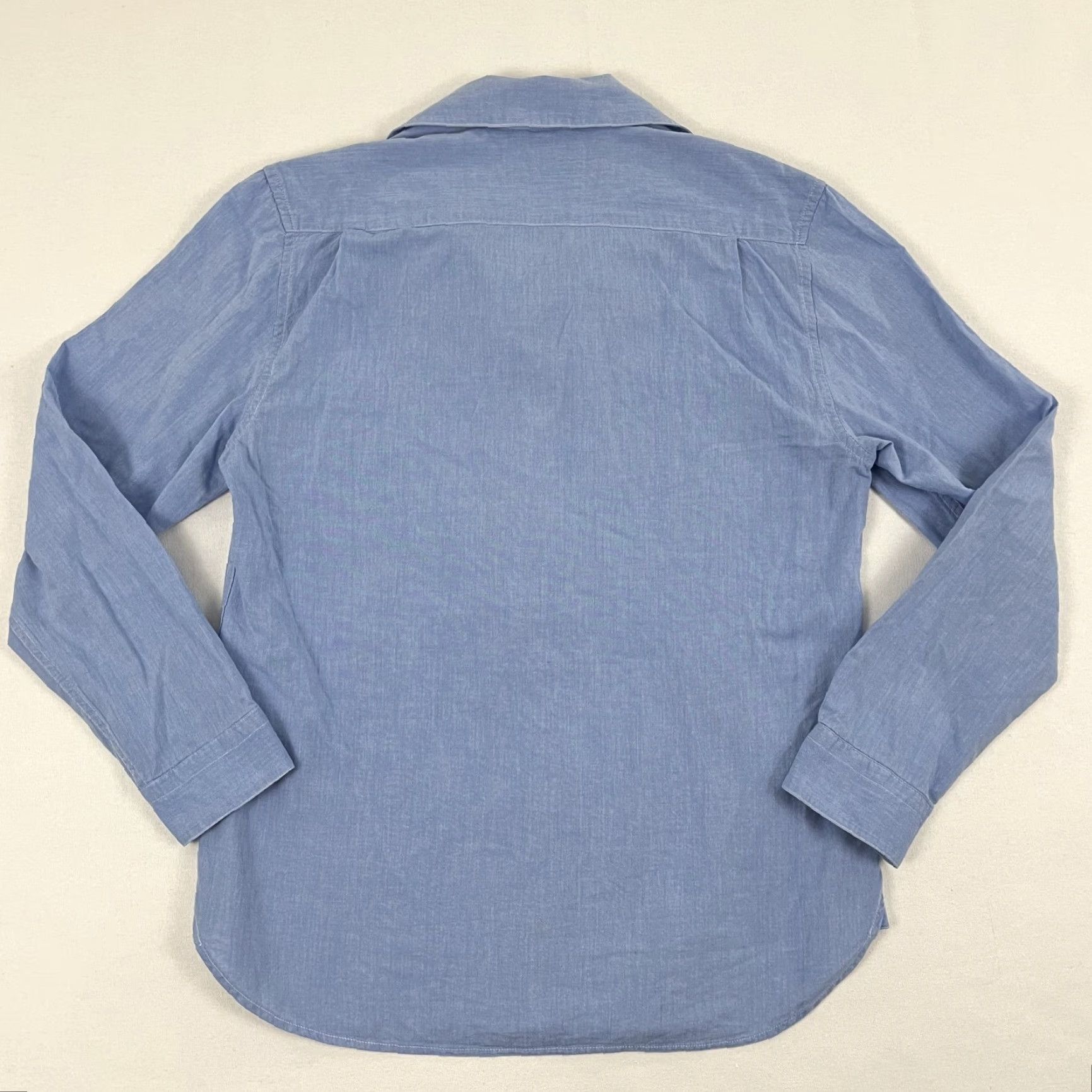 Filson Filson Shirt Womens Medium Blue Chambray Button-Up Hiking Work Loop Collar Size M / US 6-8 / IT 42-44 - 7 Thumbnail
