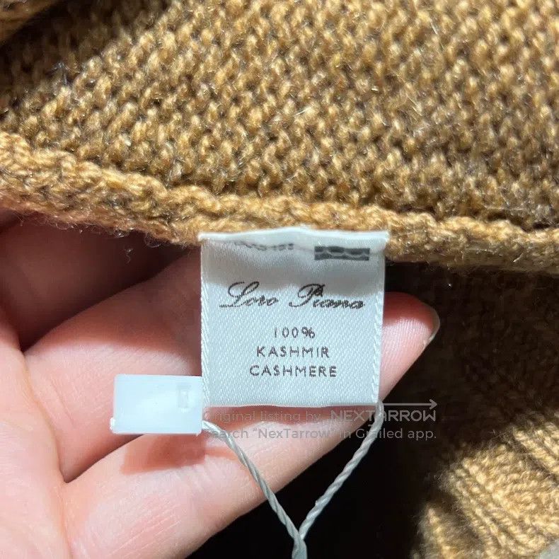 Loro Piana Loro Piana Camel Round Neck Wool Knit Sweater Size M / US 6-8 / IT 42-44 - 4 Thumbnail