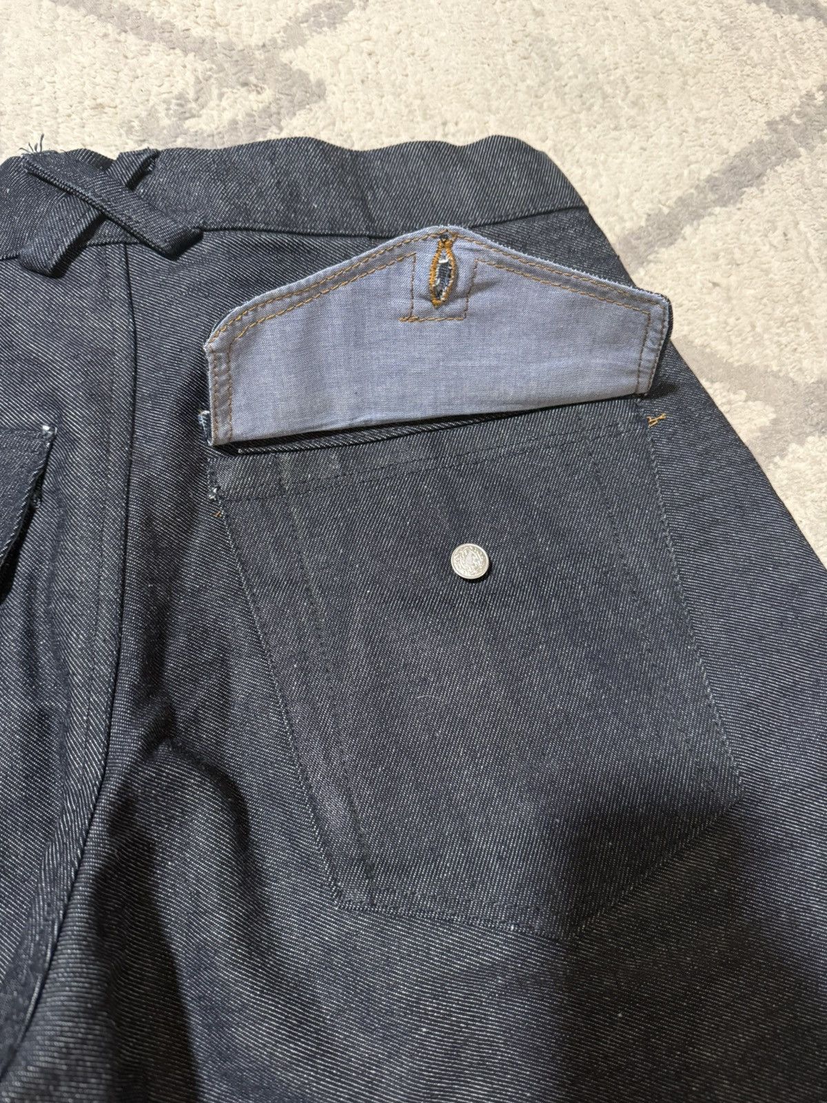 Other Hand made 14oz denim shorts Size US 36 / EU 52 - 5 Thumbnail
