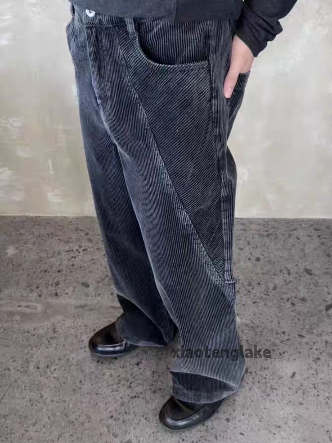 Vintage Custom unisex utility loose baggy yuppie corduroy pants Size US 30 / EU 46 - 2 Thumbnail
