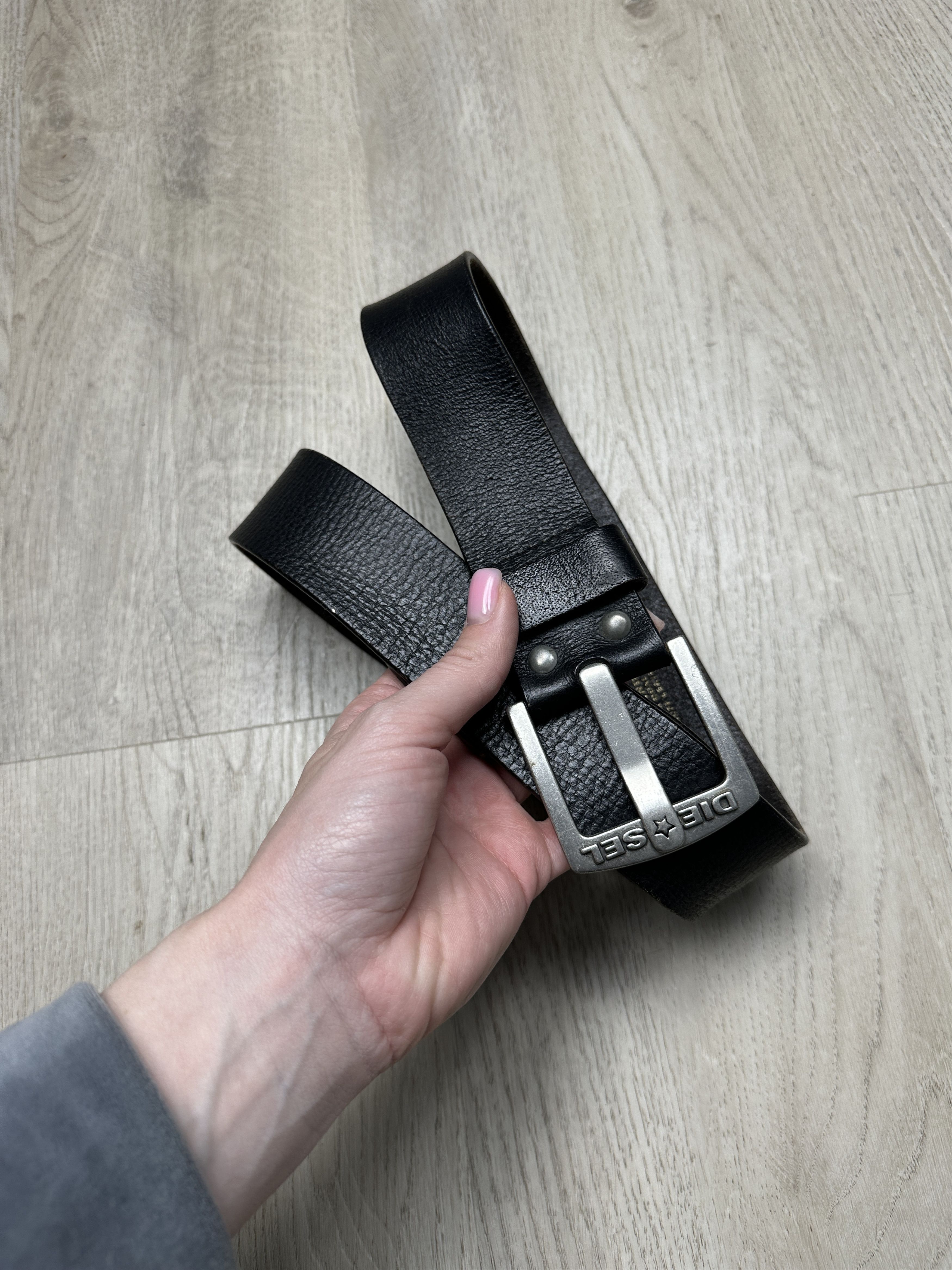 Diesel Diesel Vintage Mens Leather Belt Size ONE SIZE - 10 Thumbnail