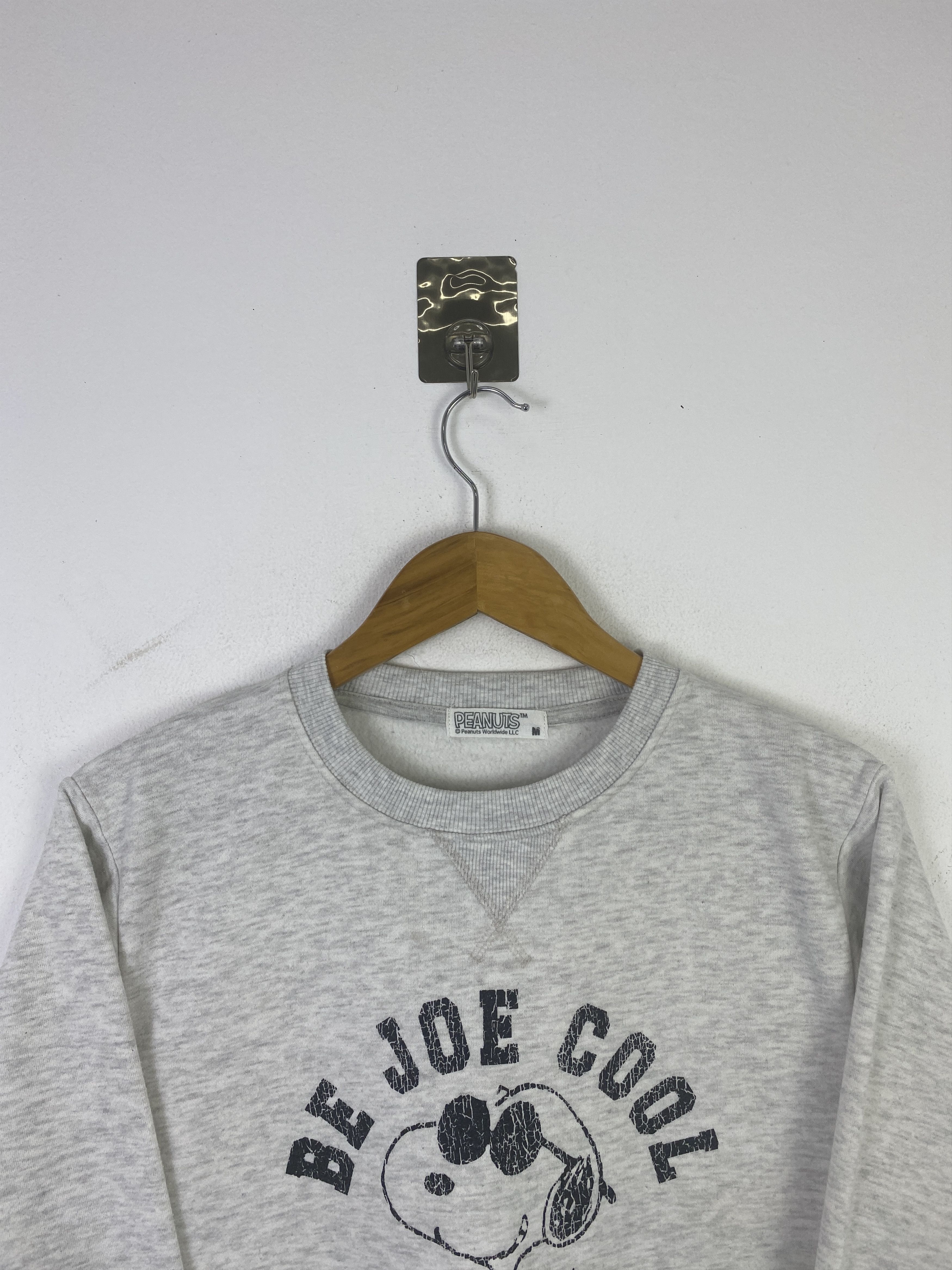 Peanuts Vintage Peanuts Be Joe Cool Graphic Sweatshirt SH0369 Size US M / EU 48-50 / 2 - 2 Thumbnail